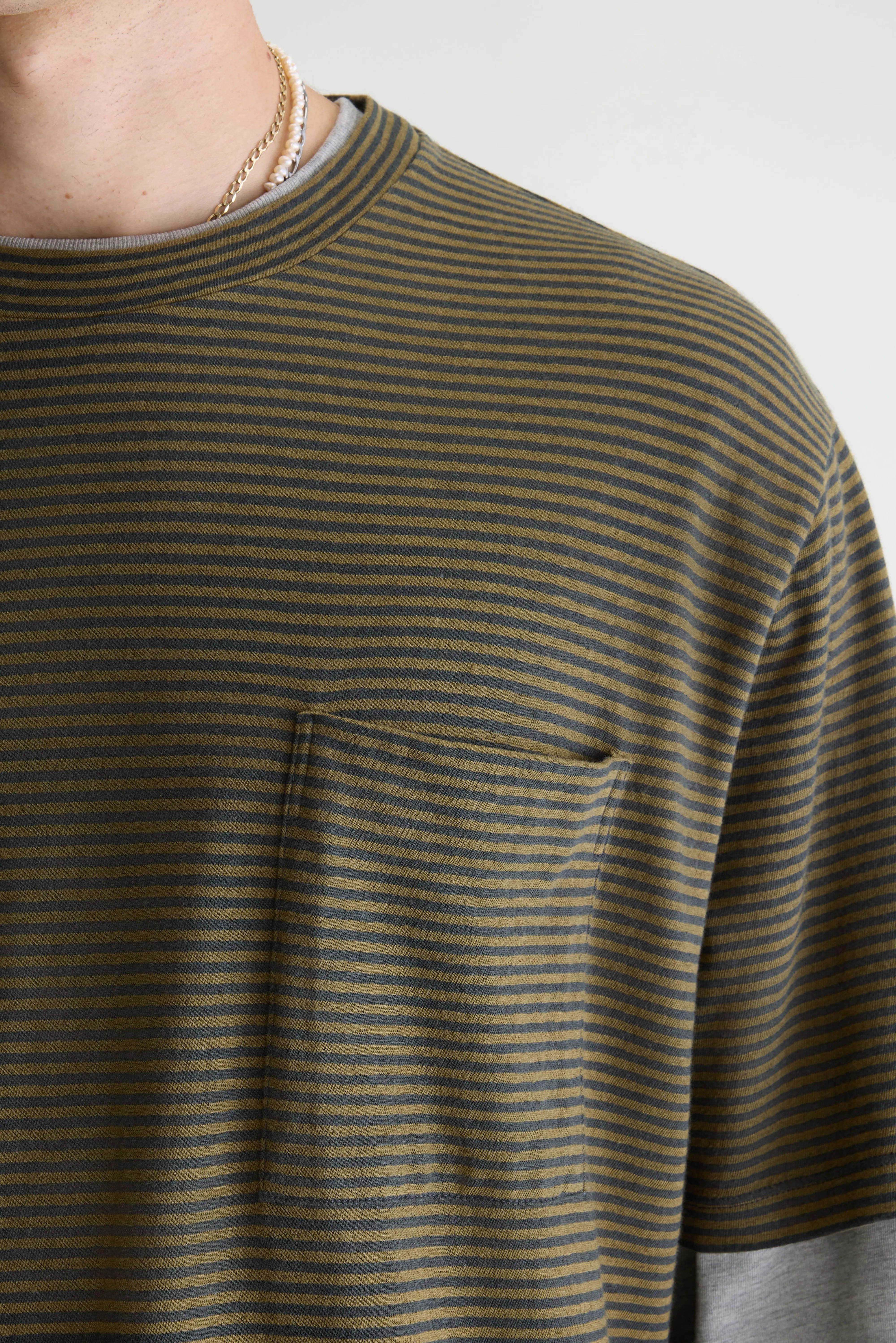 Video relaxed t-shirt (261 / M / STRIPE A)