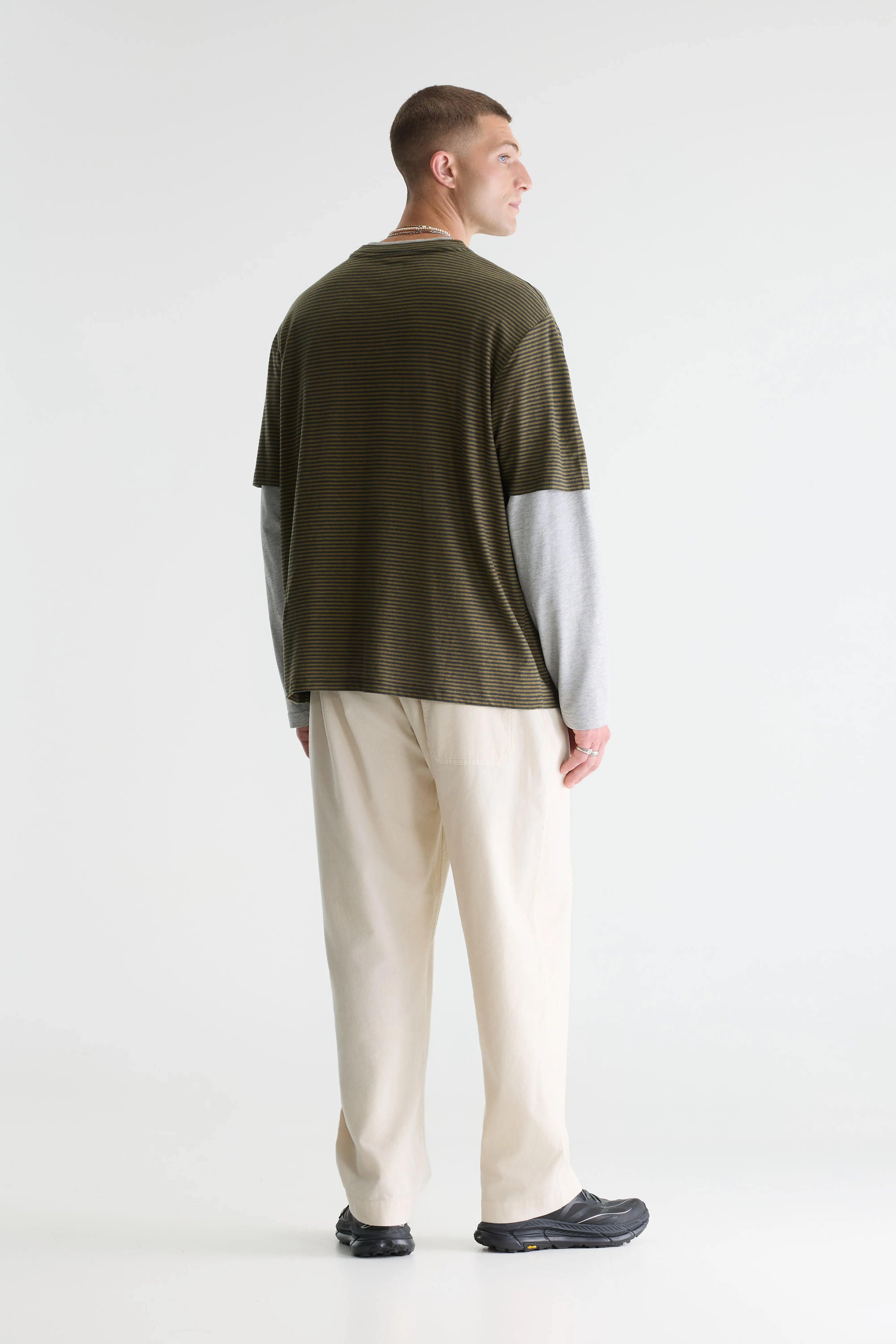 Video relaxed t-shirt (261 / M / STRIPE A)