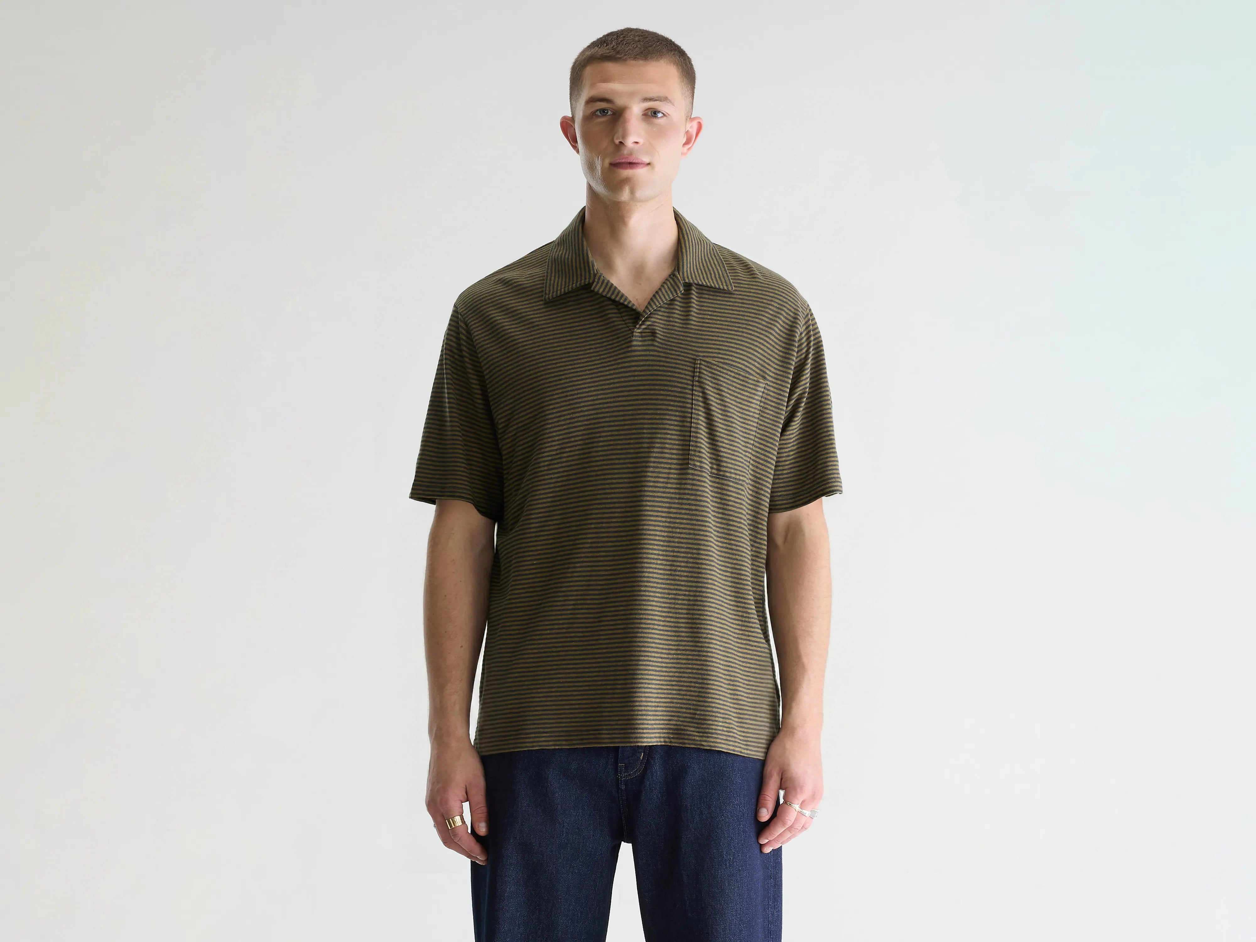 Videop relaxte gestreepte polo (261 / M / STRIPE A)