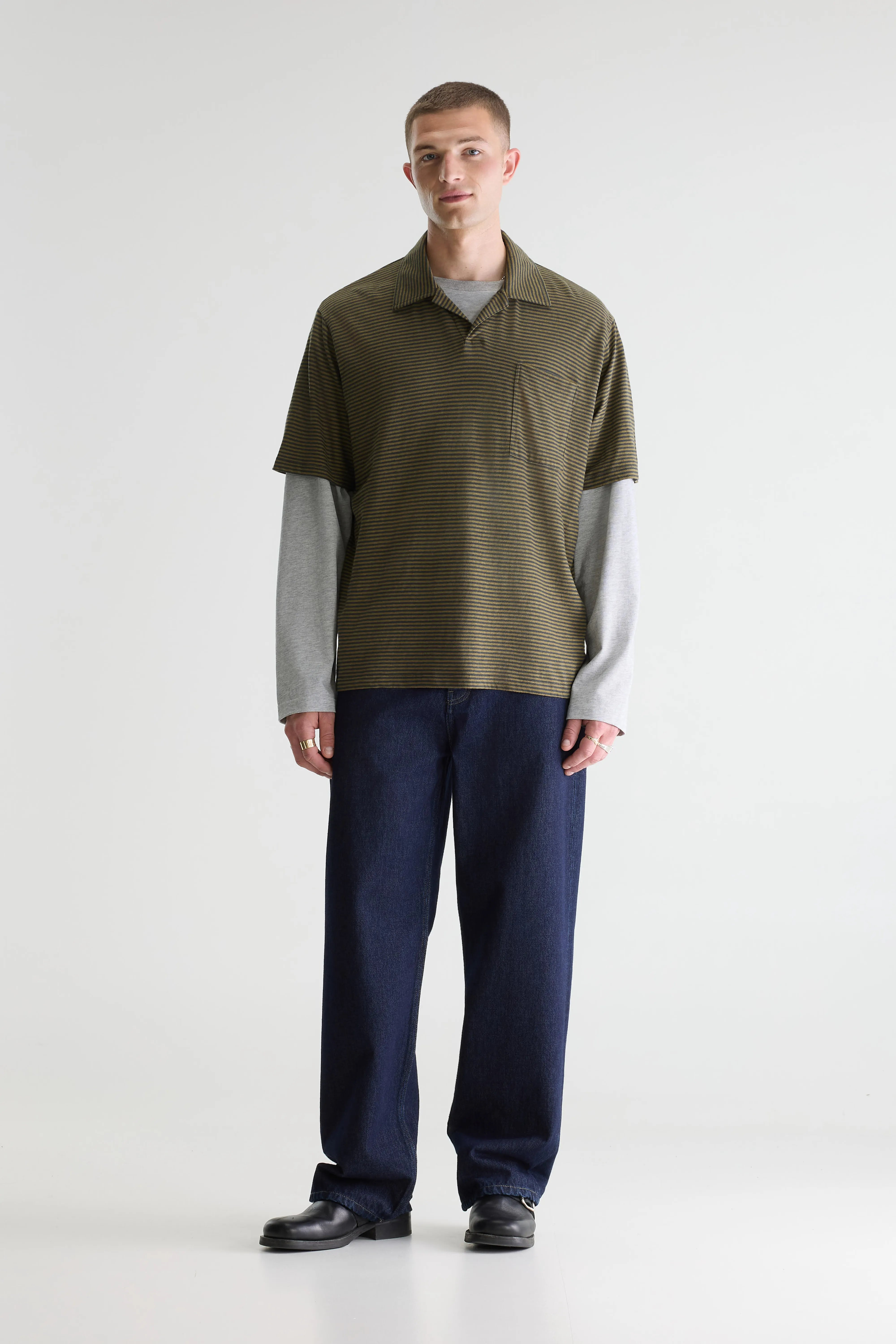 Videop relaxte gestreepte polo (261 / M / STRIPE A)