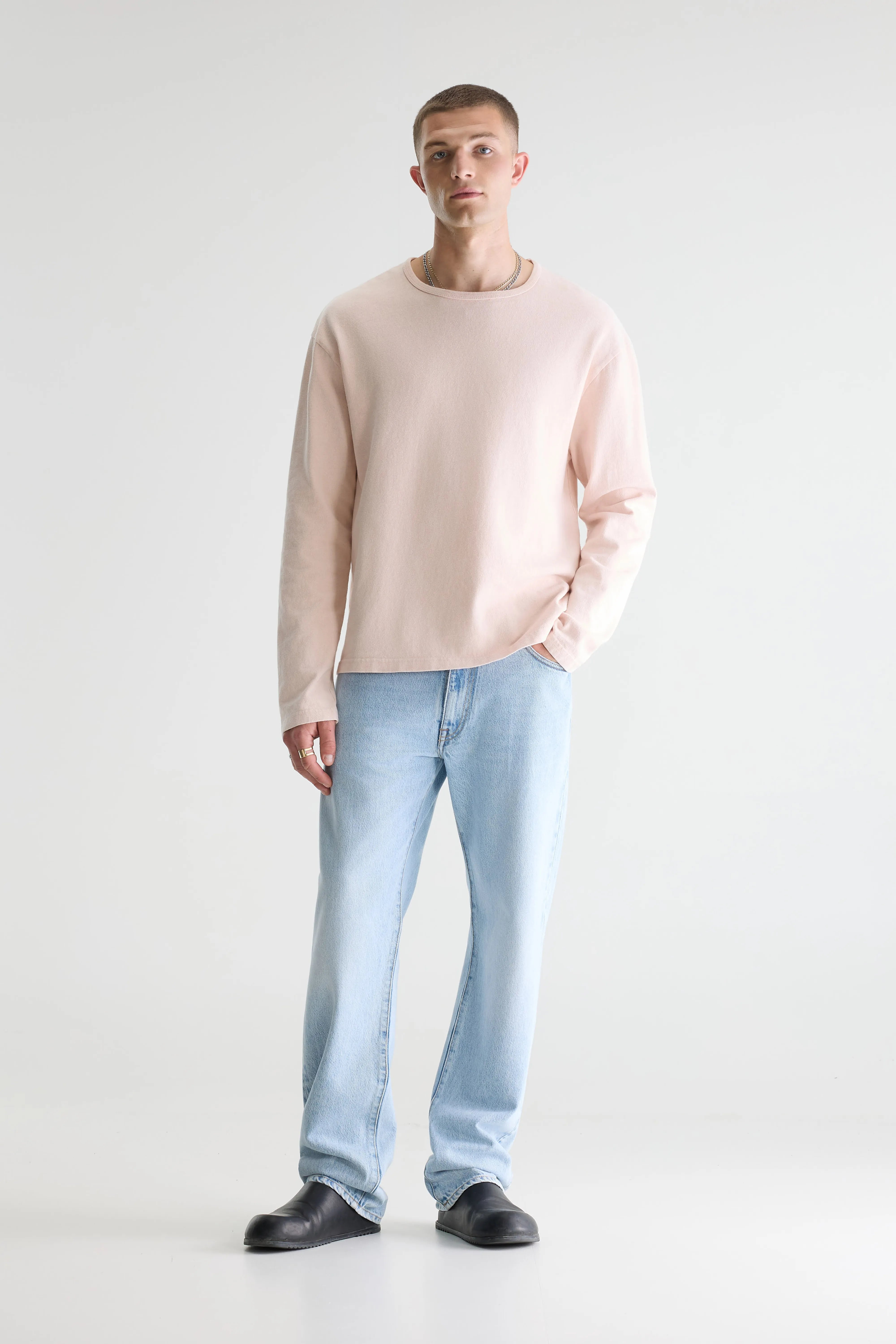 Fuller t-shirt met lange mouwen (261 / M / OLD PINK)