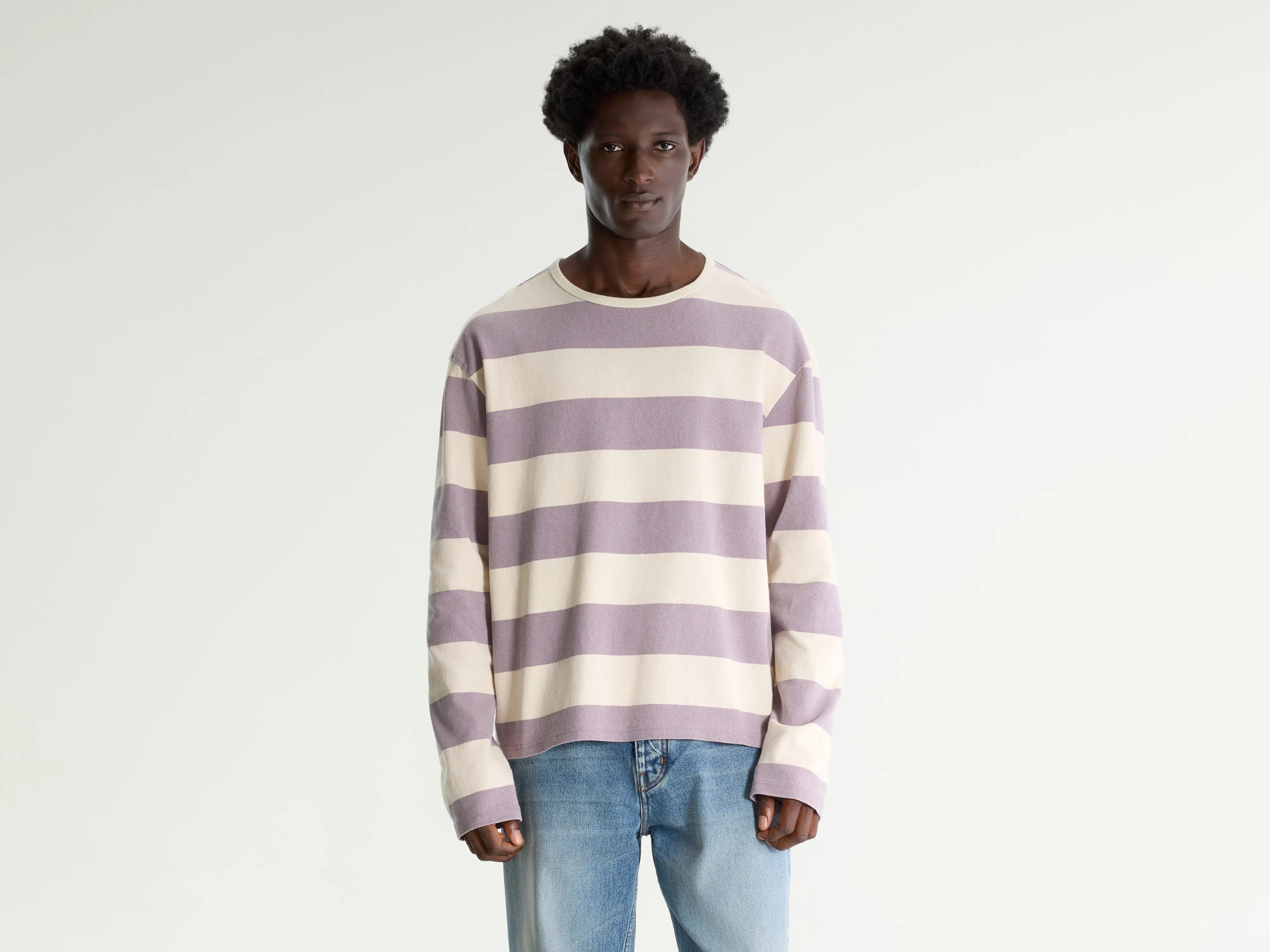 Fuller long-sleeve t-shirt (261 / M / STRIPE D)