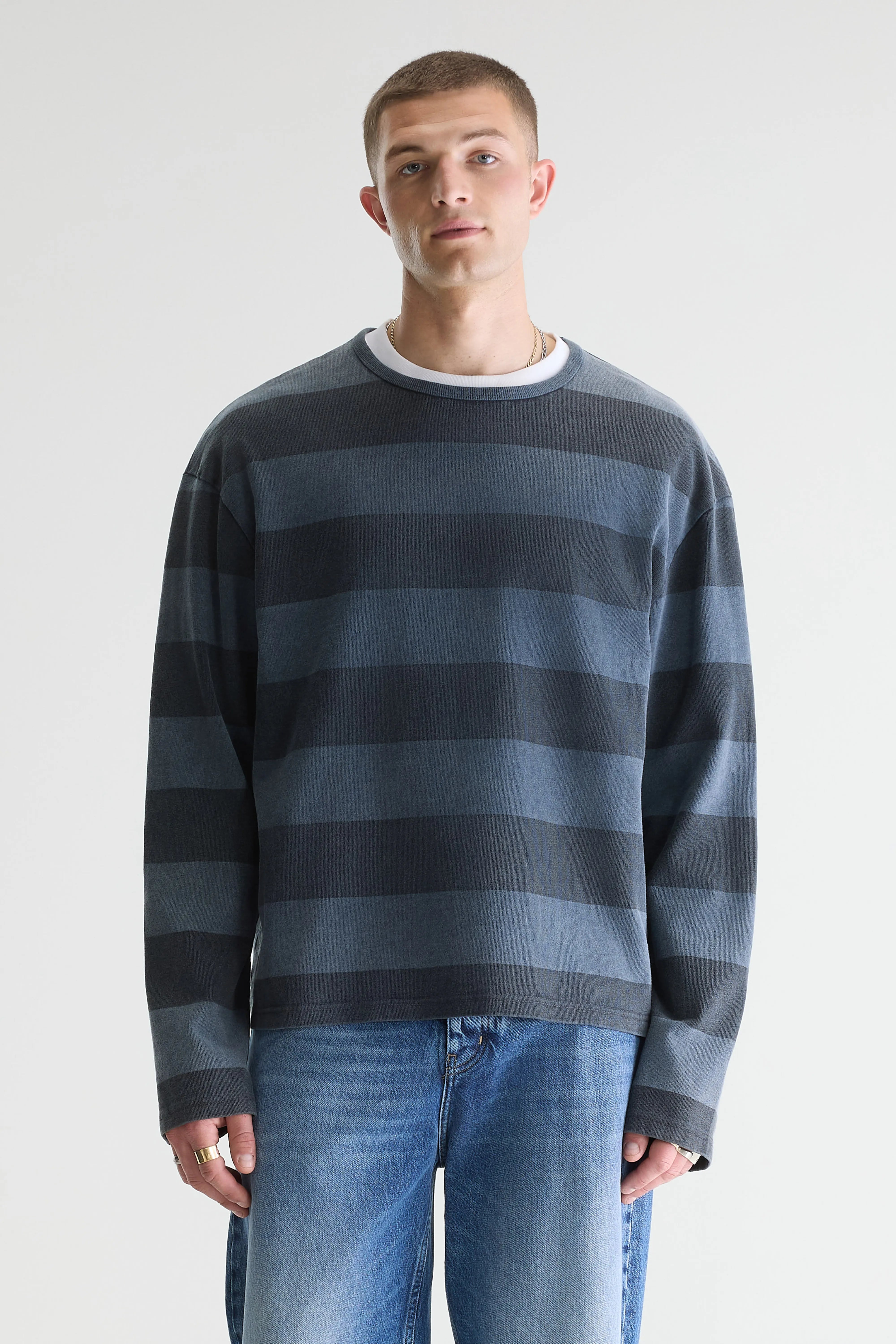 T-shirt à manches longues Fuller (261 / M / STRIPE E)