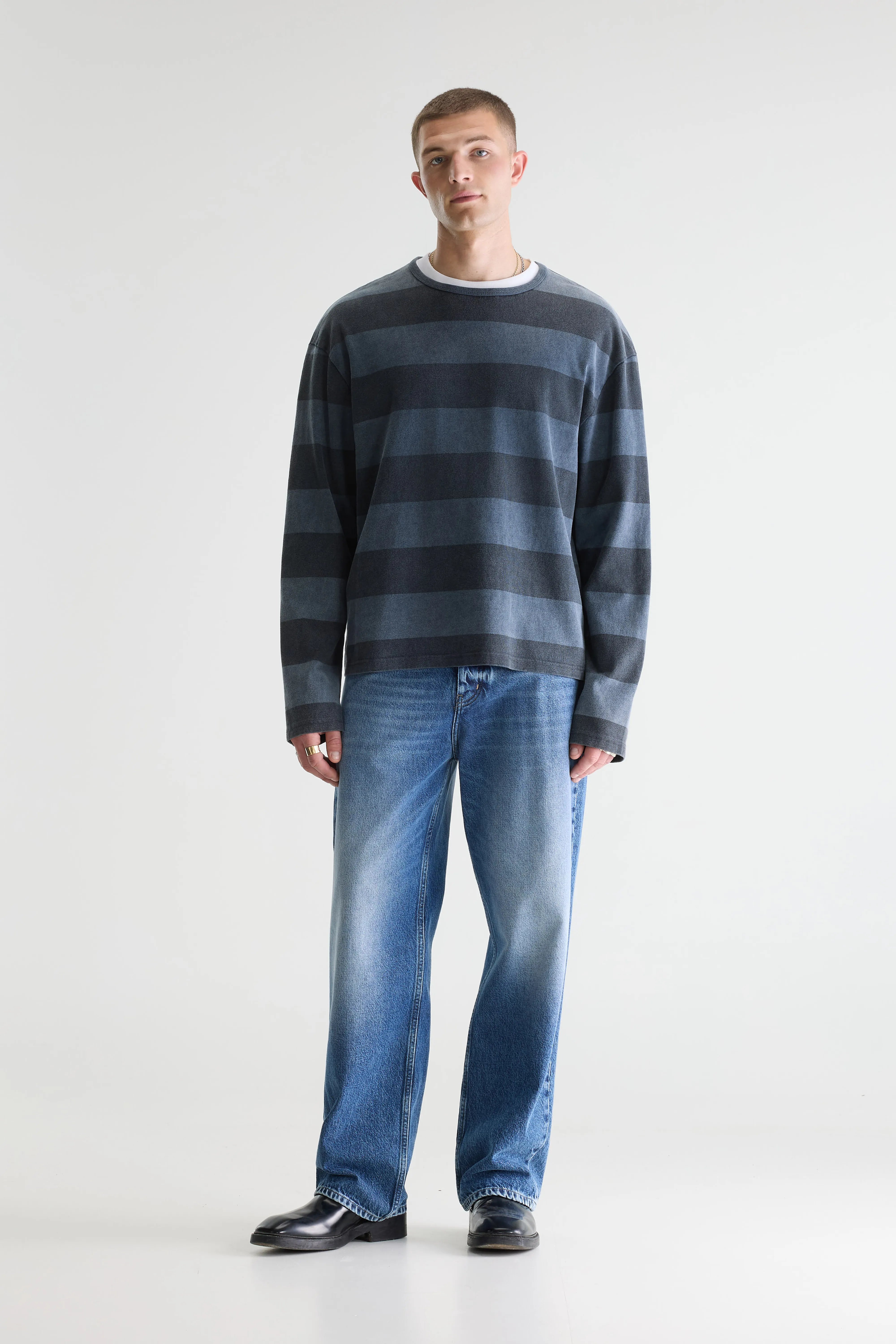 T-shirt à manches longues Fuller (261 / M / STRIPE E)