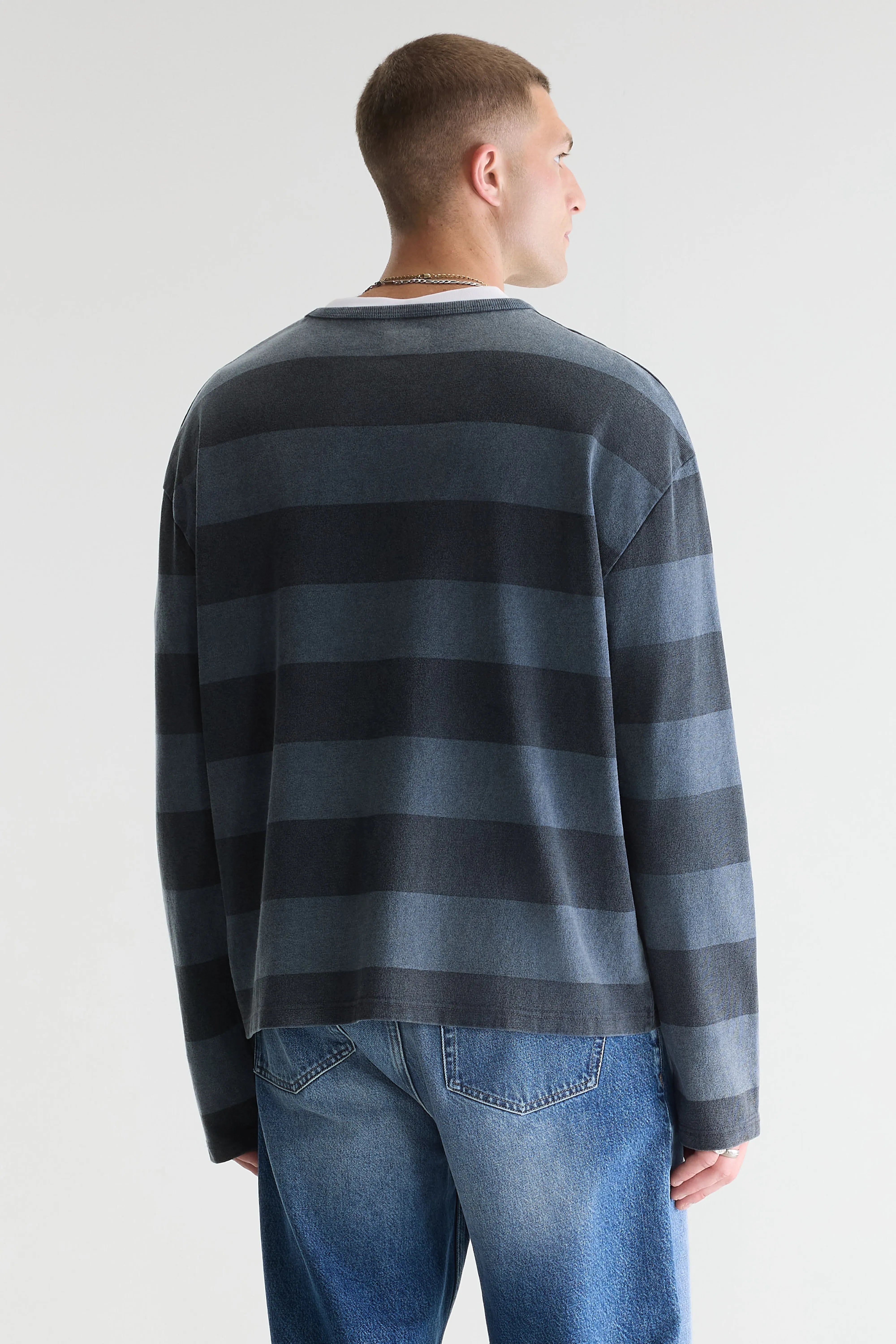 T-shirt à manches longues Fuller (261 / M / STRIPE E)