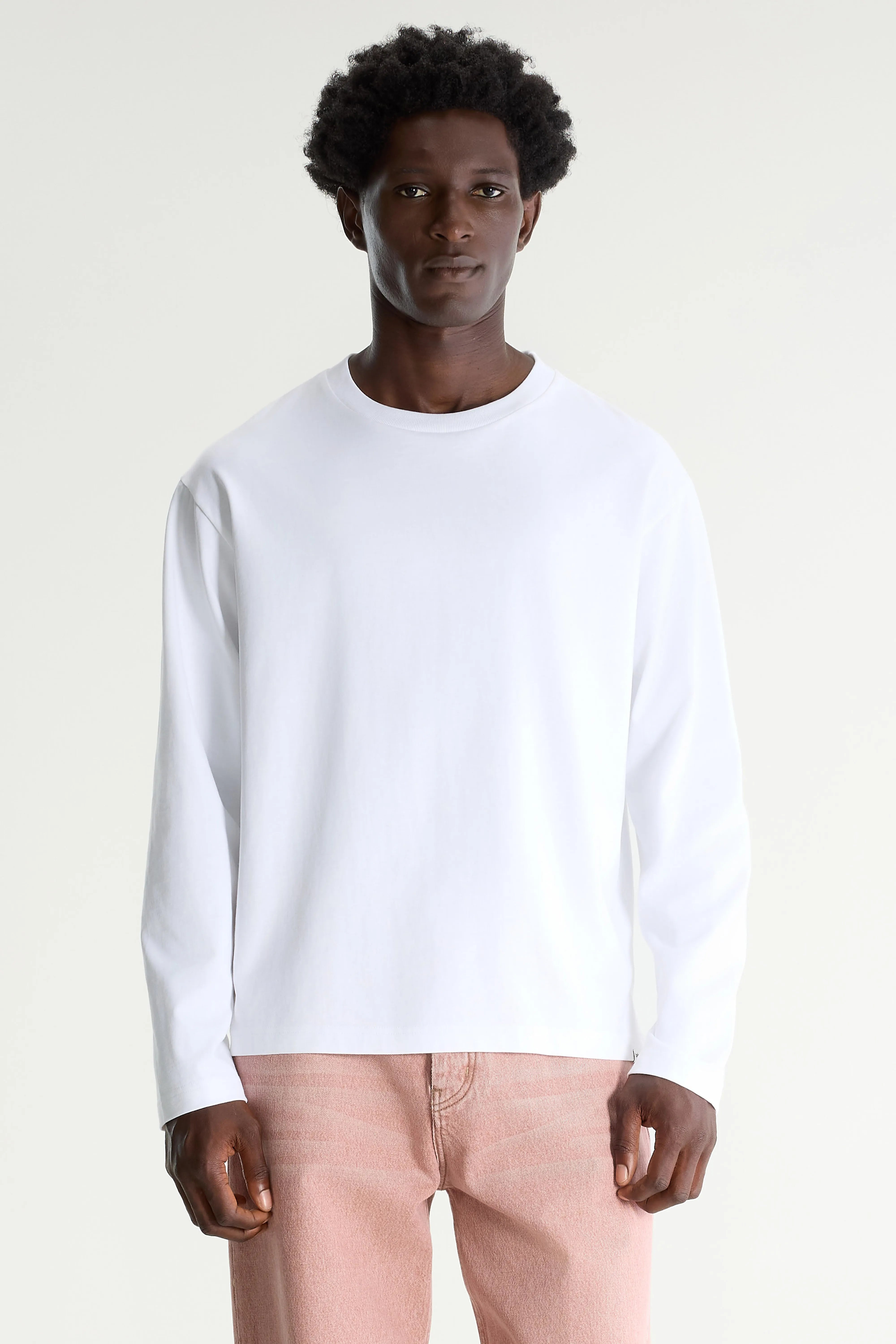 Vlugi long-sleeve t-shirt (261 / M / WHITE)