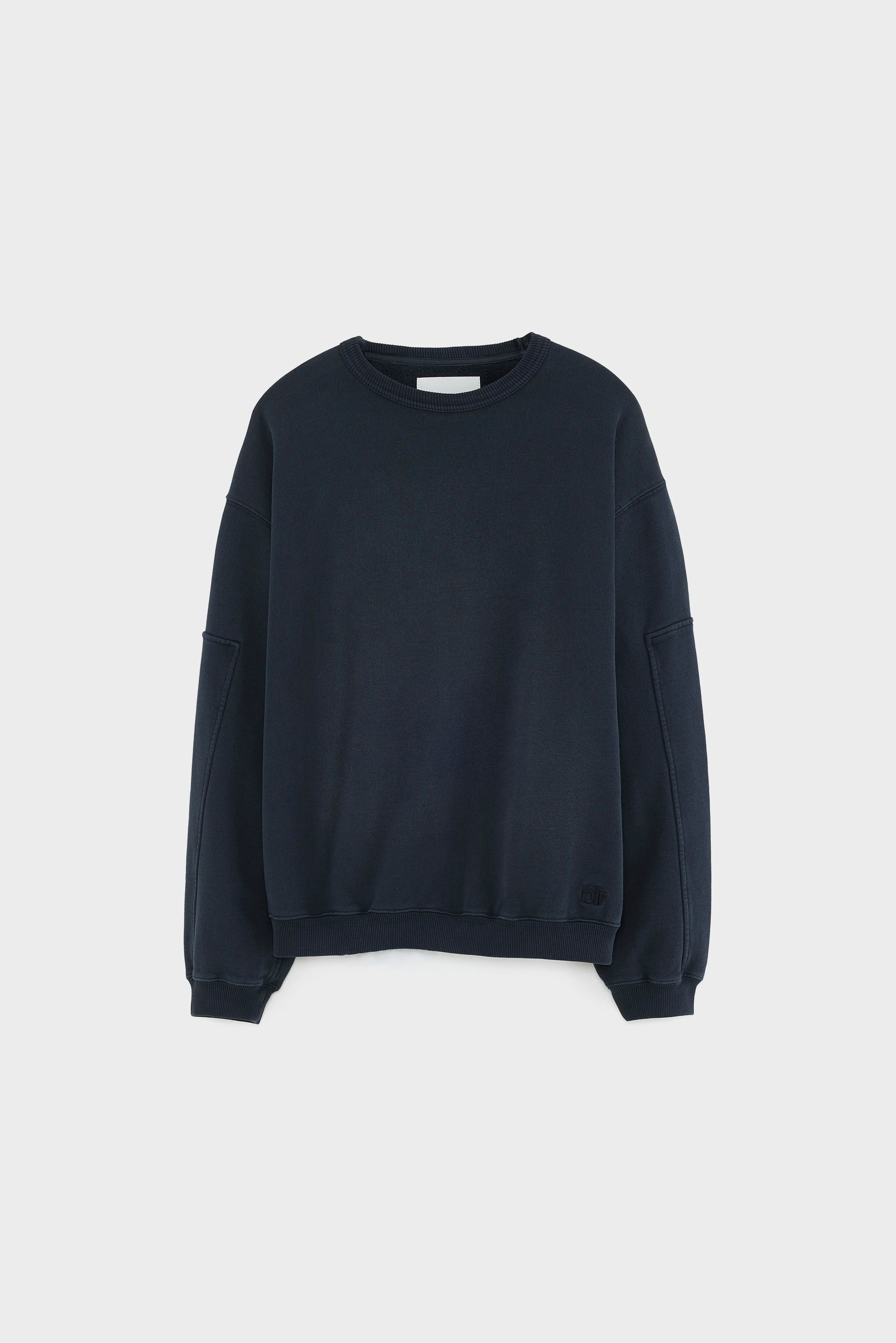 Fapien sweatshirt met ronde hals (261 / M / DARK NAVY)