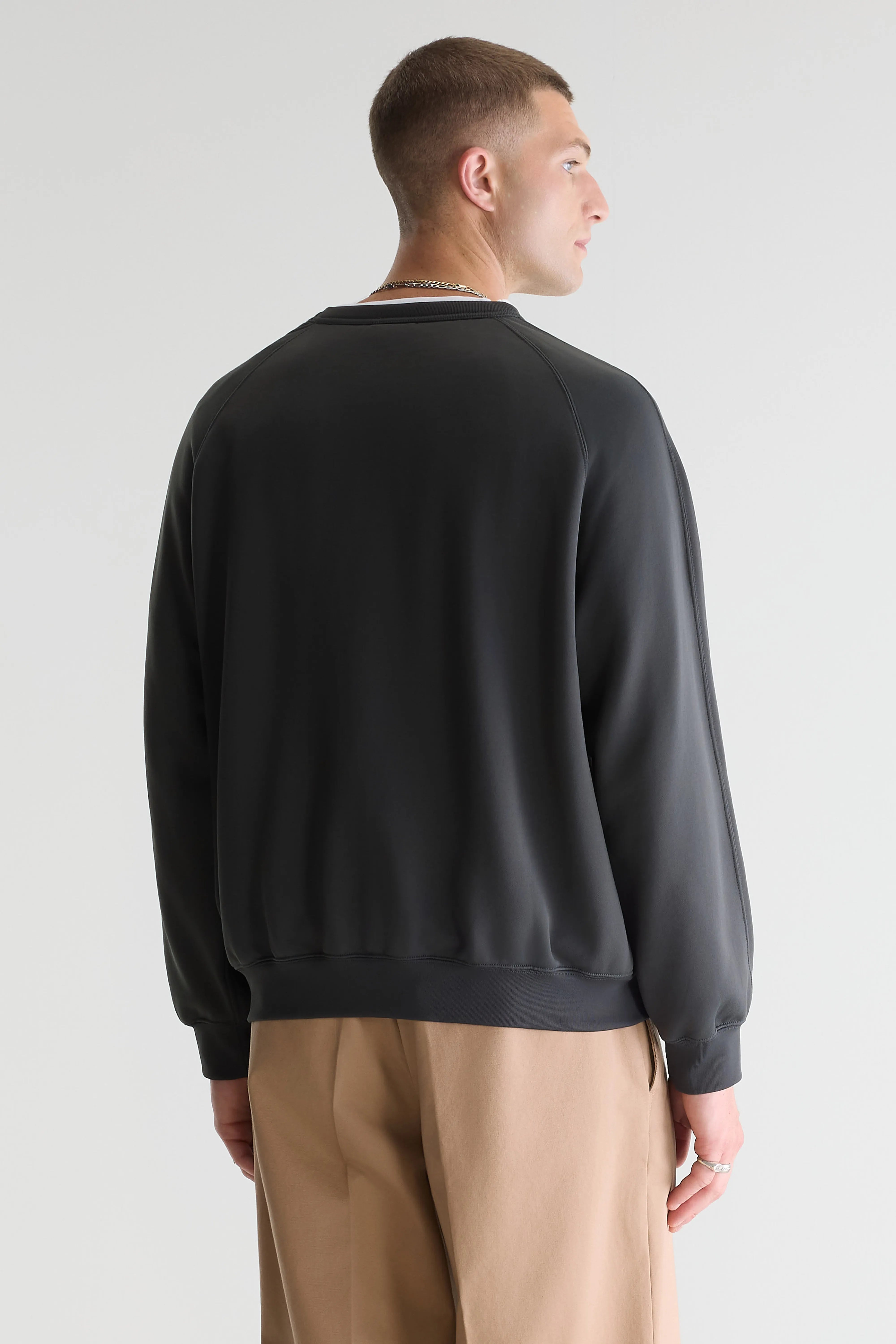 Fablan sweatshirt met ronde hals (261 / M / PIRATE)