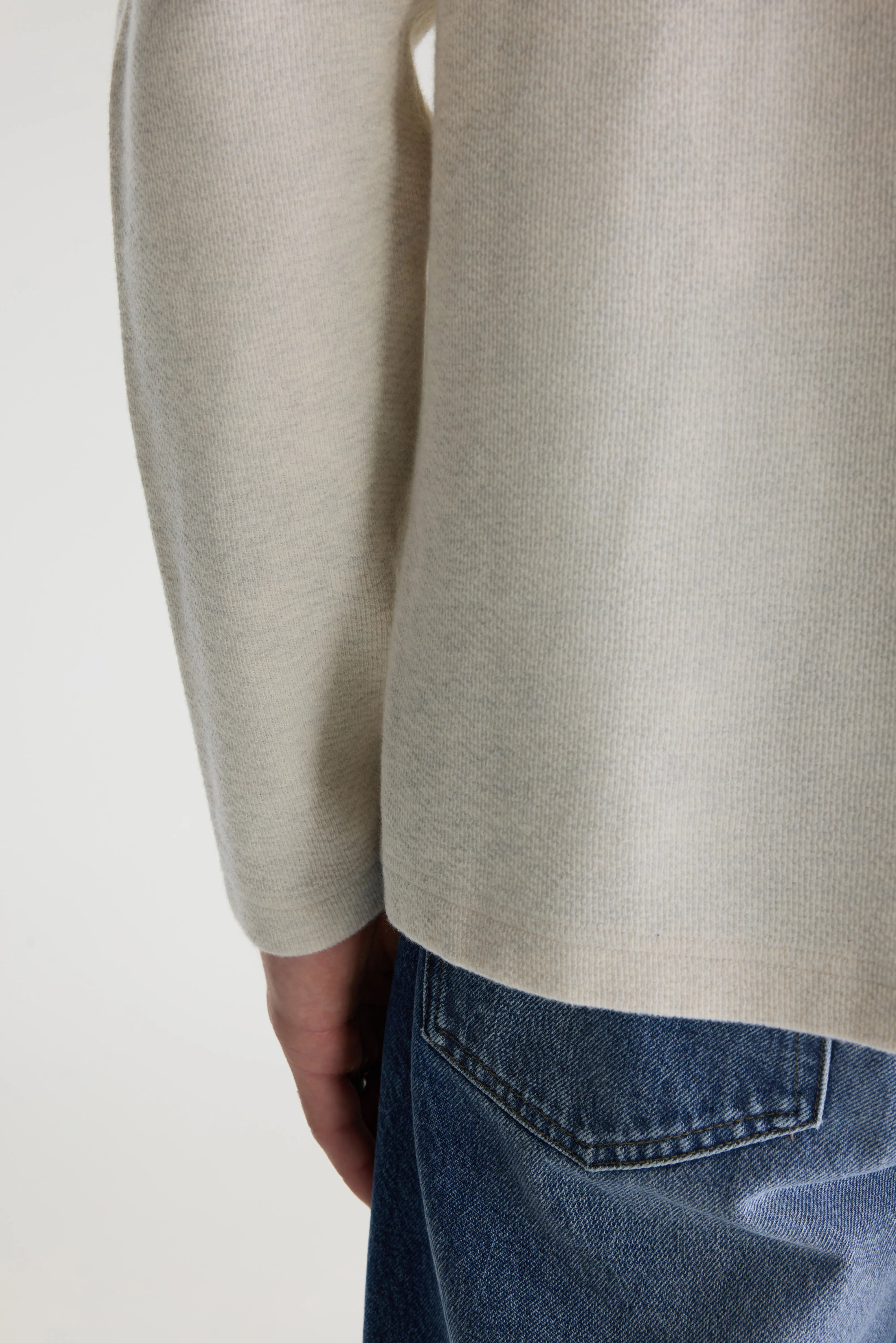 Fresh long-sleeve t-shirt (261 / M / OYSTER)
