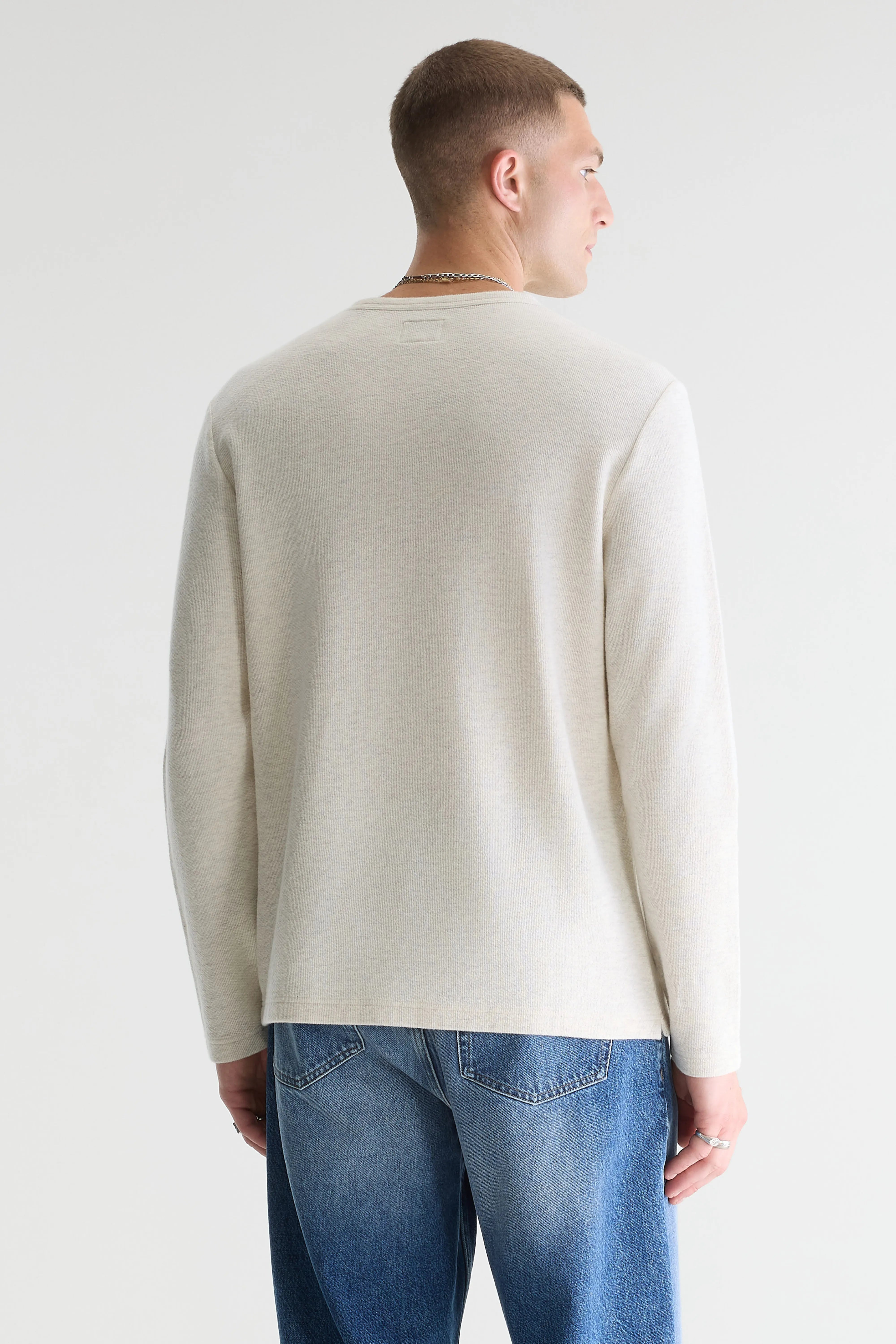 Fresh long-sleeve t-shirt (261 / M / OYSTER)