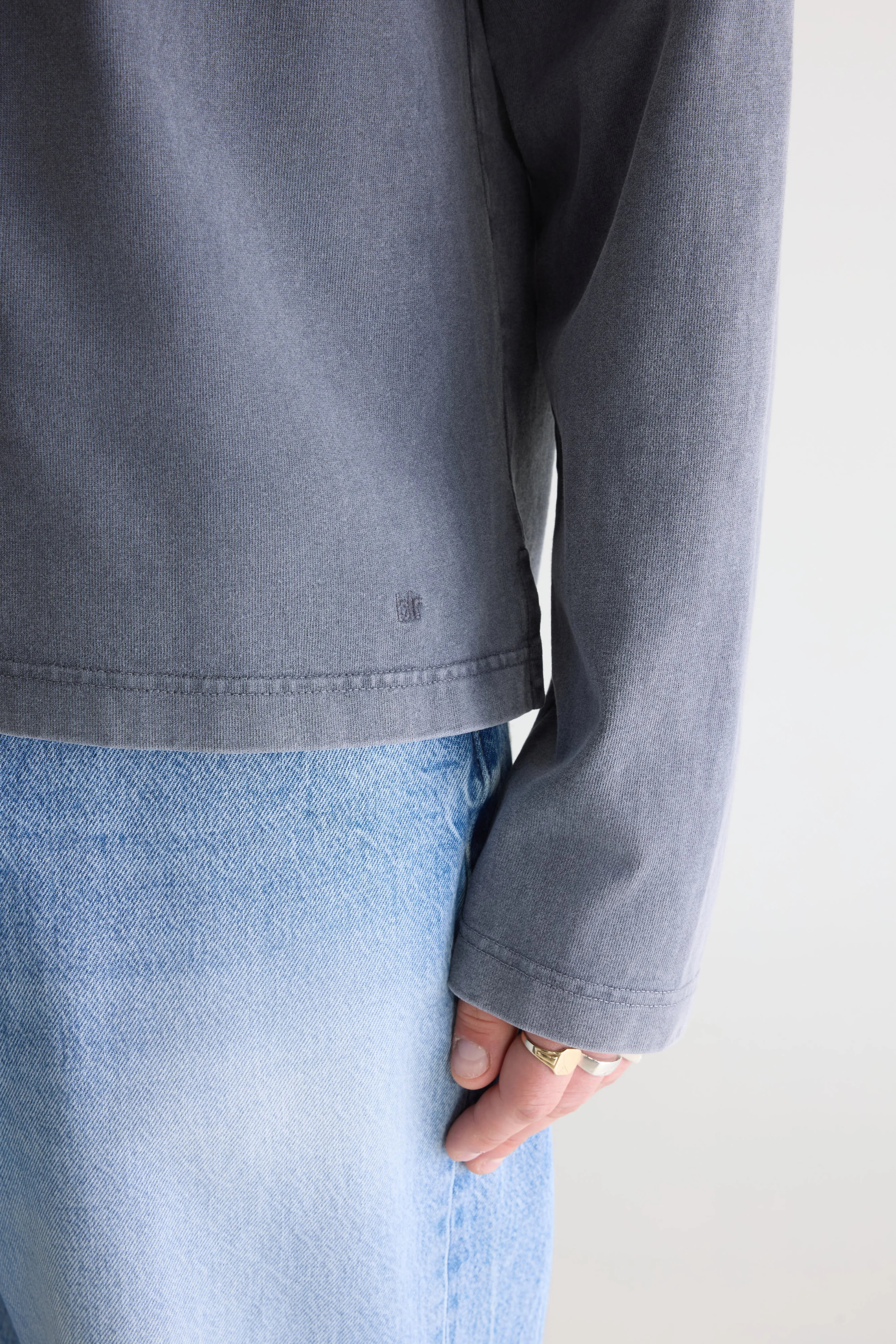 Vlugies polo met lange mouwen (261 / M / NAVY)