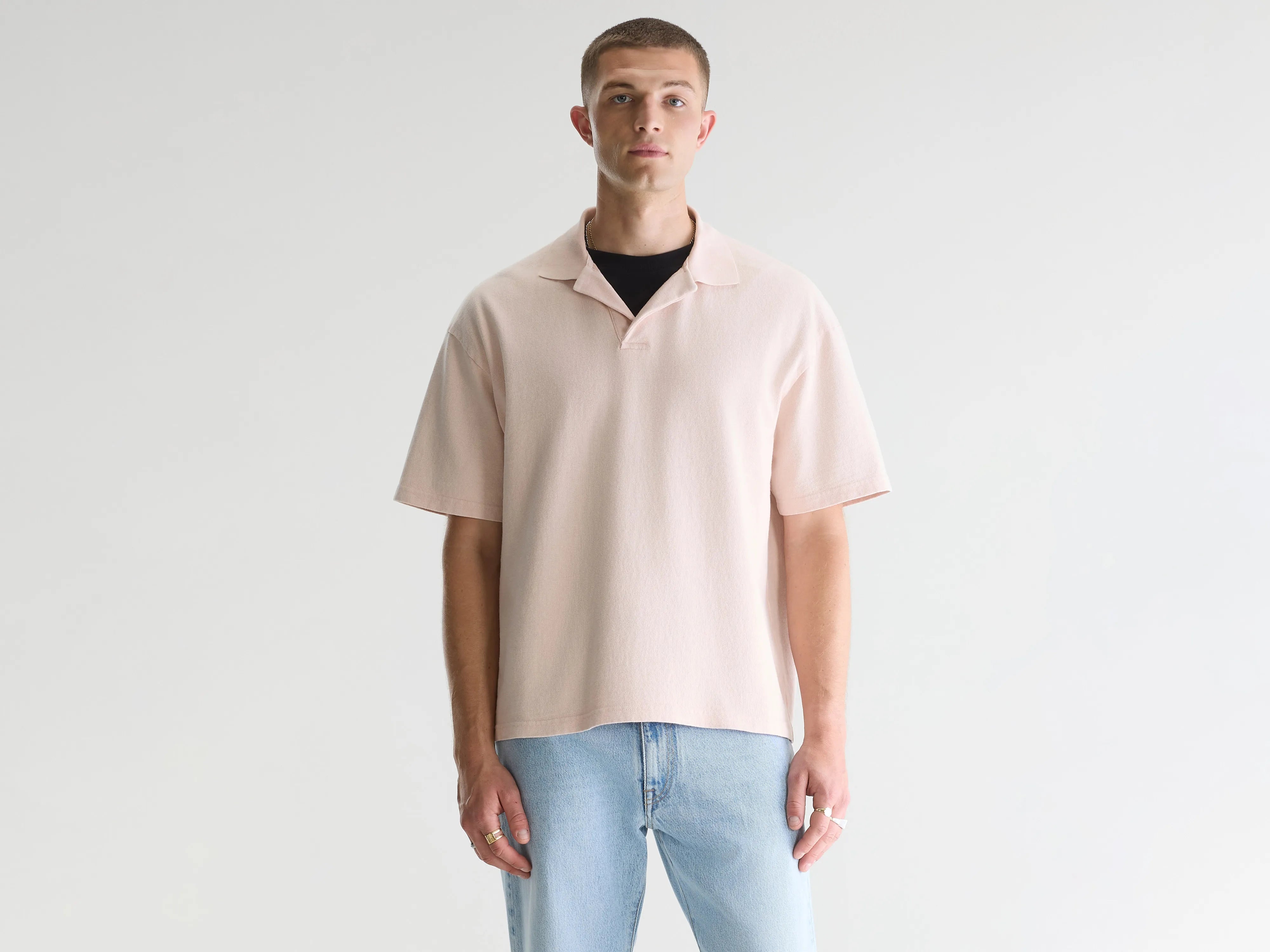 Forst short-sleeve polo (261 / M / OLD PINK)