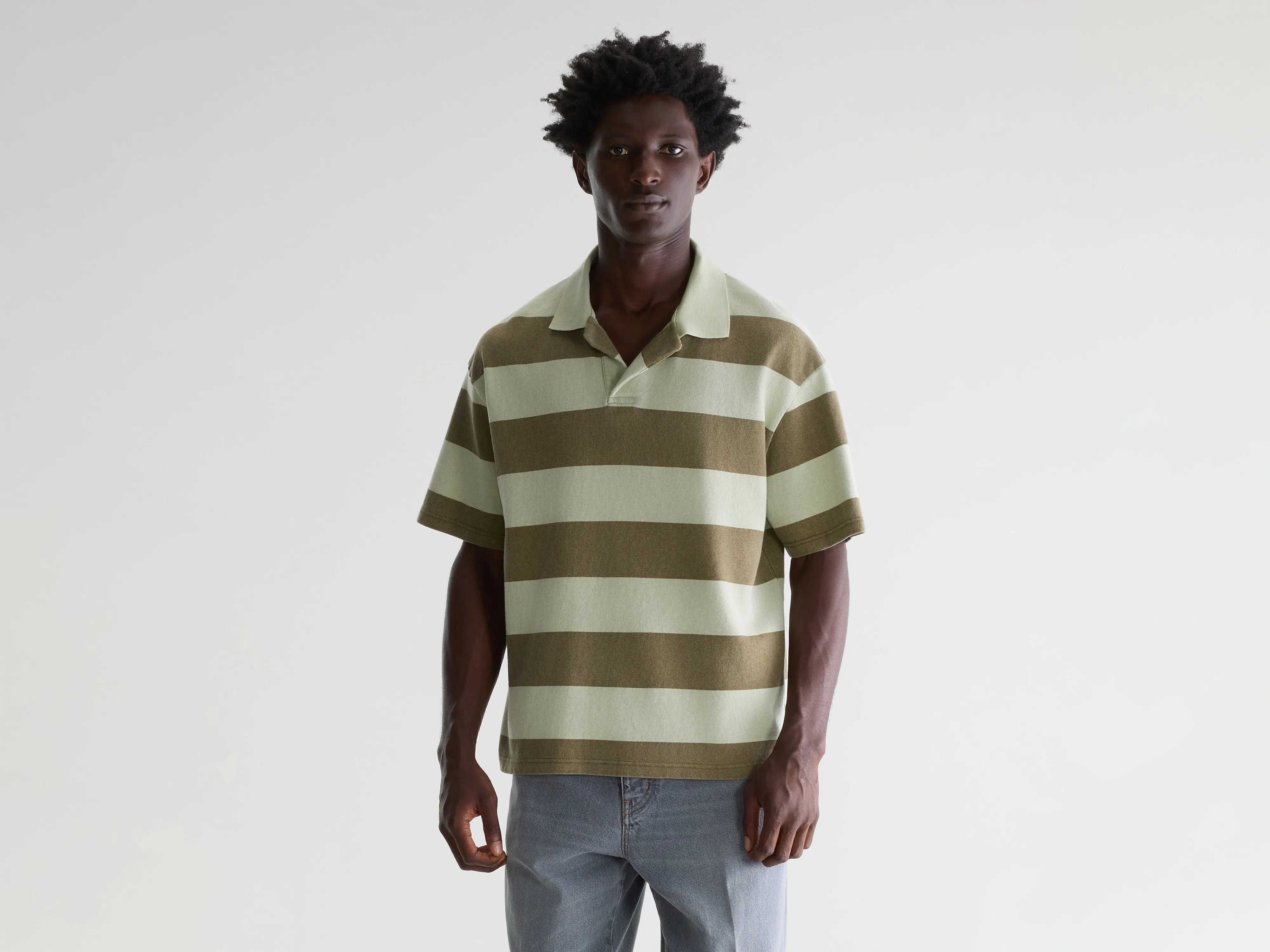 Polo à manches courtes Forst (261 / M / STRIPE C)