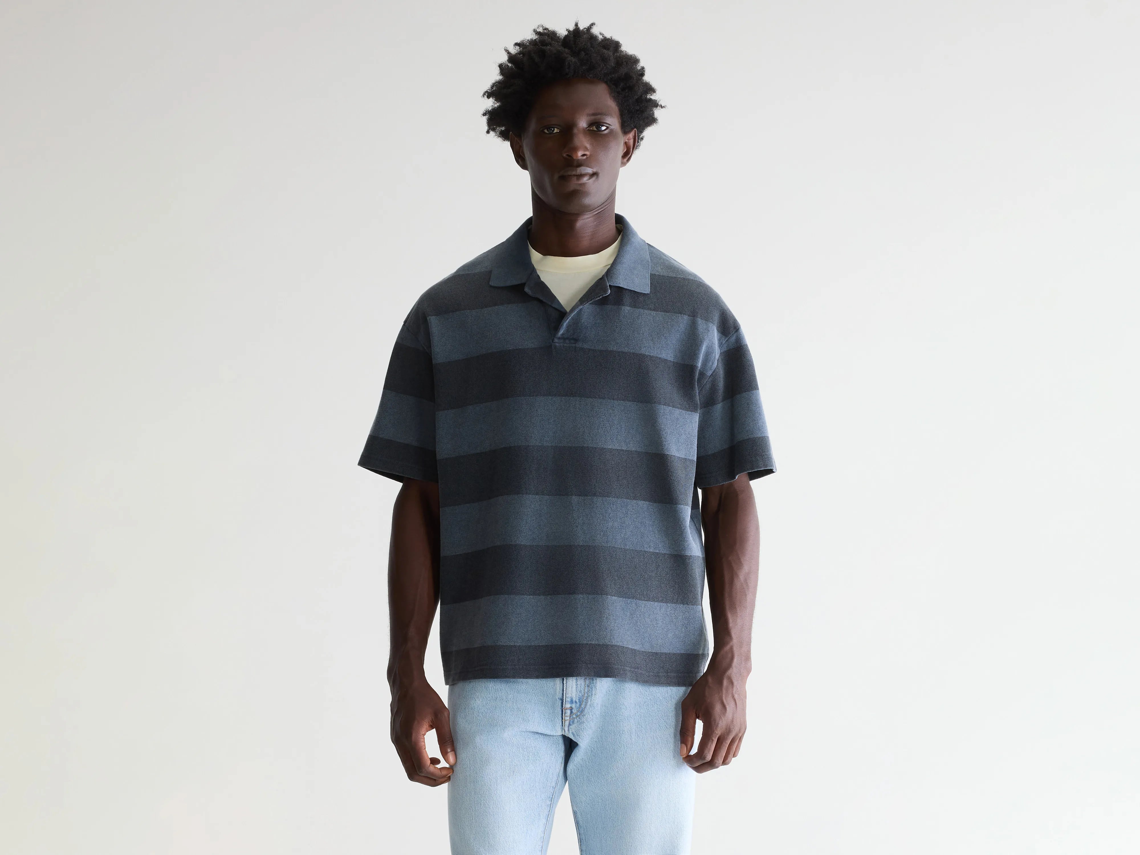 Polo à manches courtes Forst (261 / M / STRIPE E)