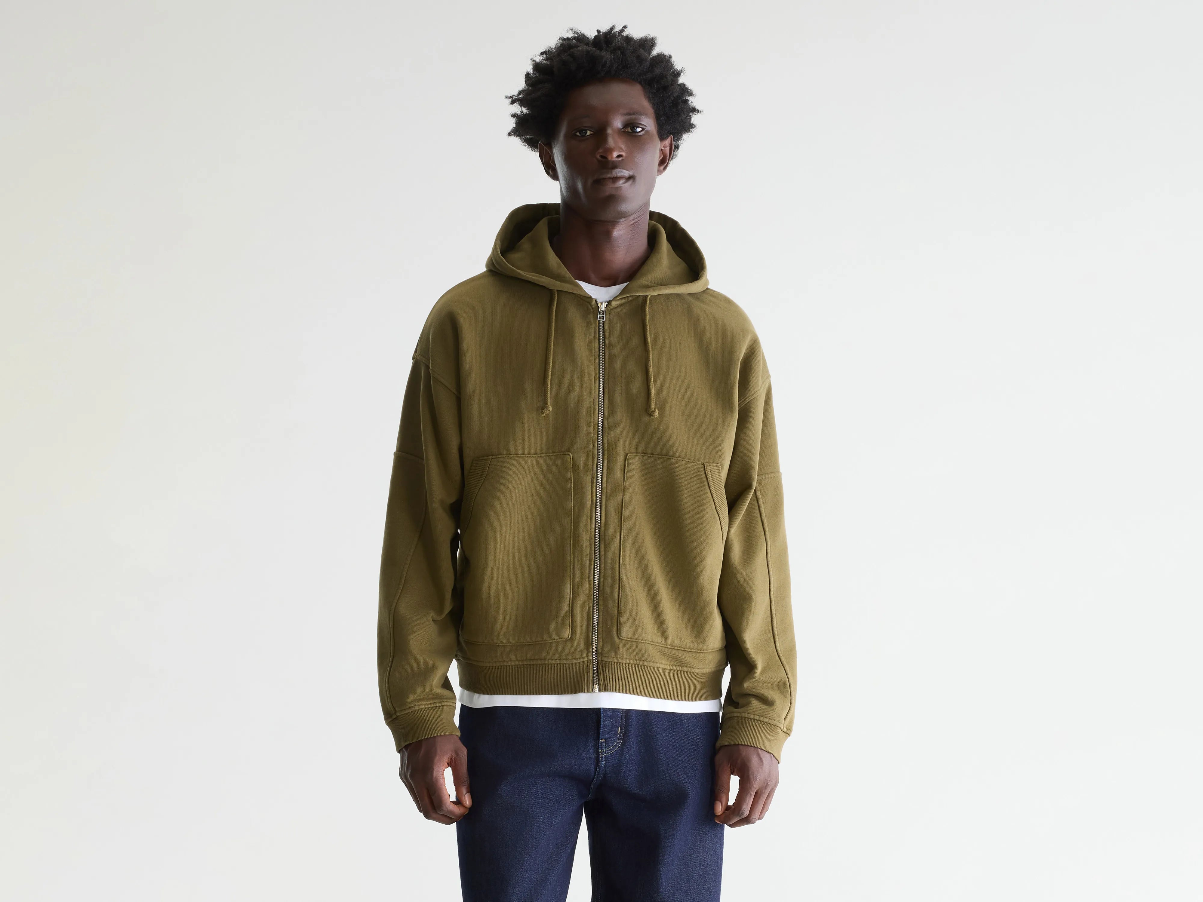 Falkop hoodie (261 / M / MILITARY)