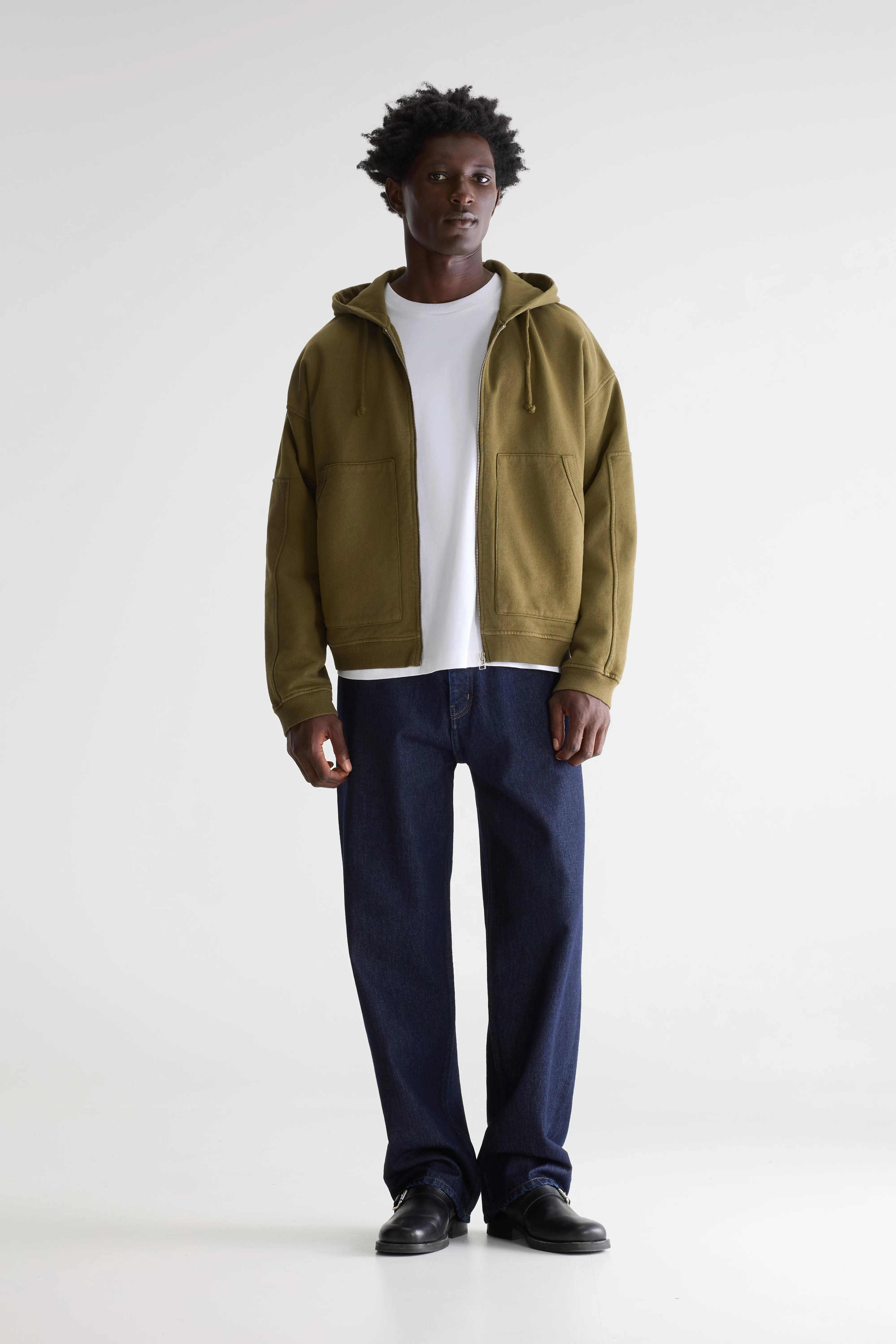 Falkop hoodie (261 / M / MILITARY)
