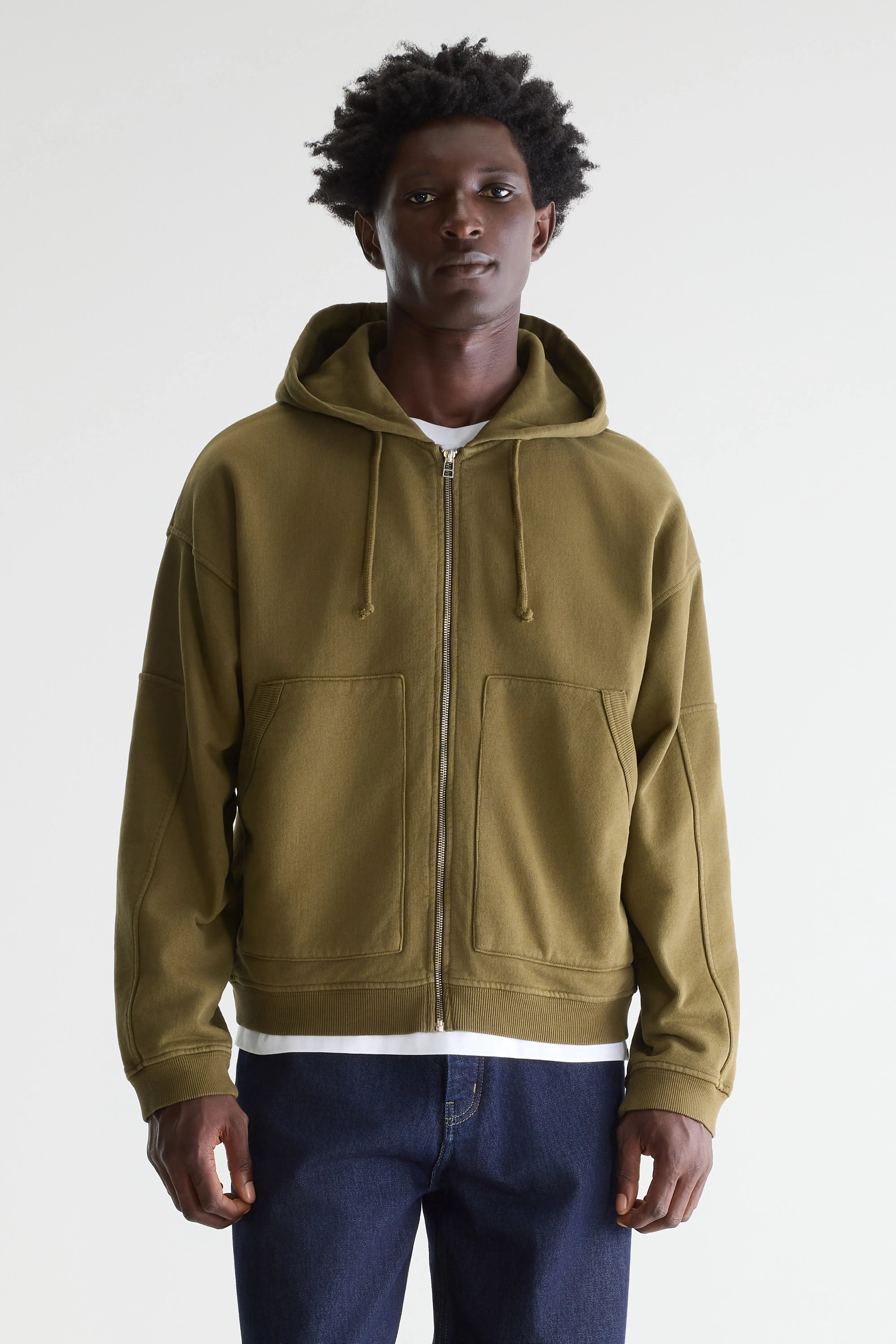 Falkop hoodie (261 / M / MILITARY)