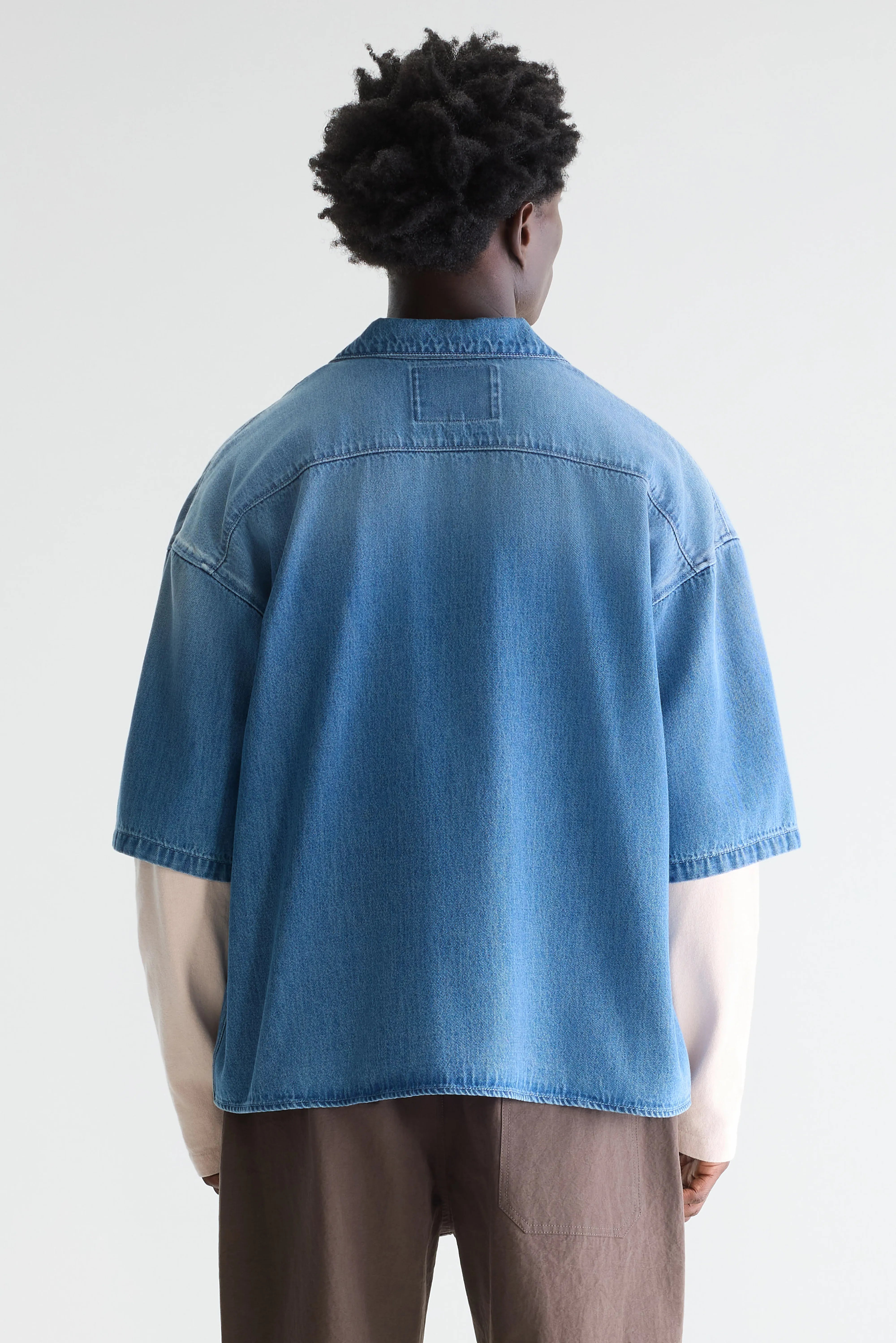 Prim denim hemd (261 / M / HVY STONE WASH)