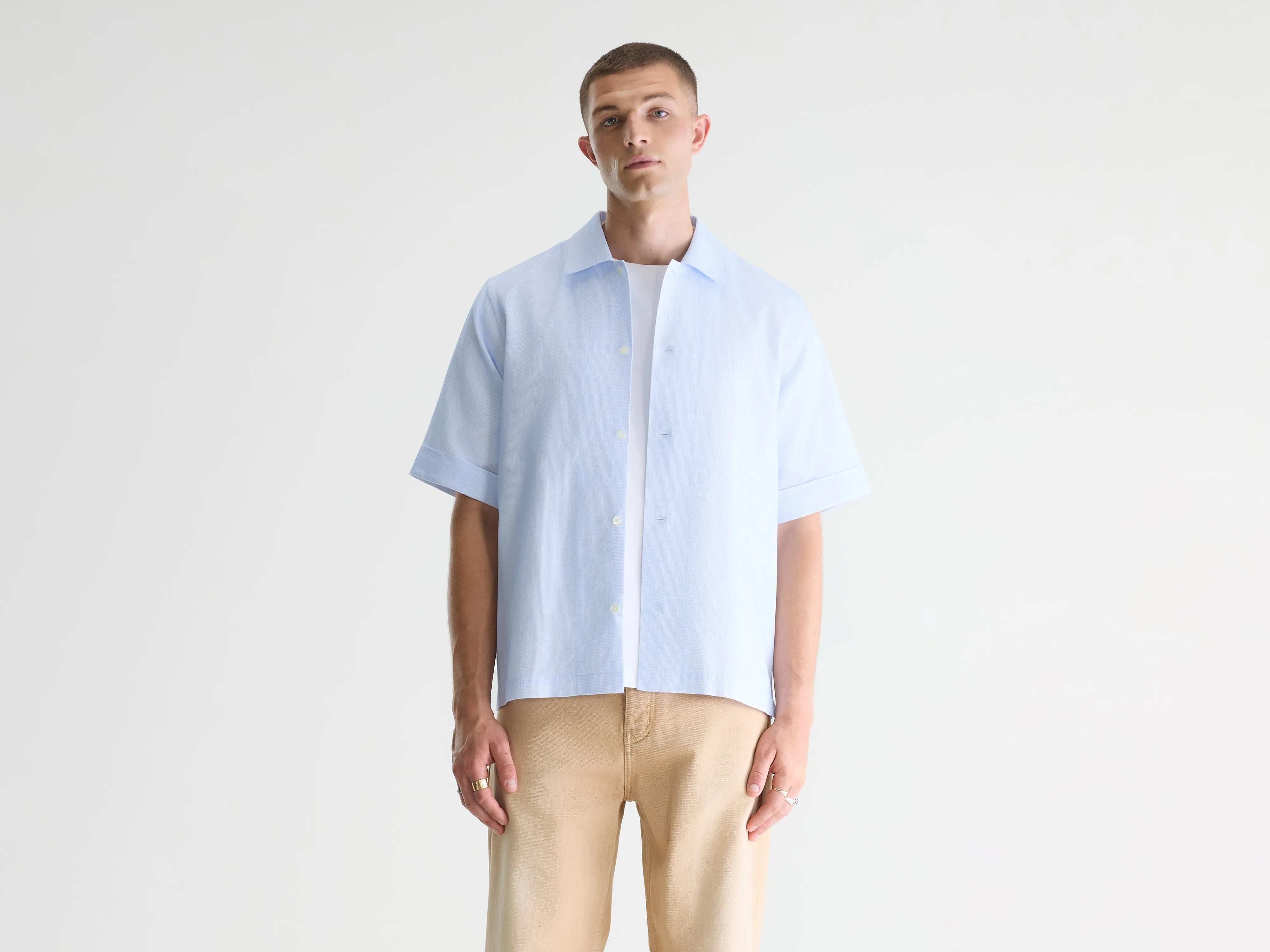 Flint hemd met microruitjes (261 / M / CHECK A)