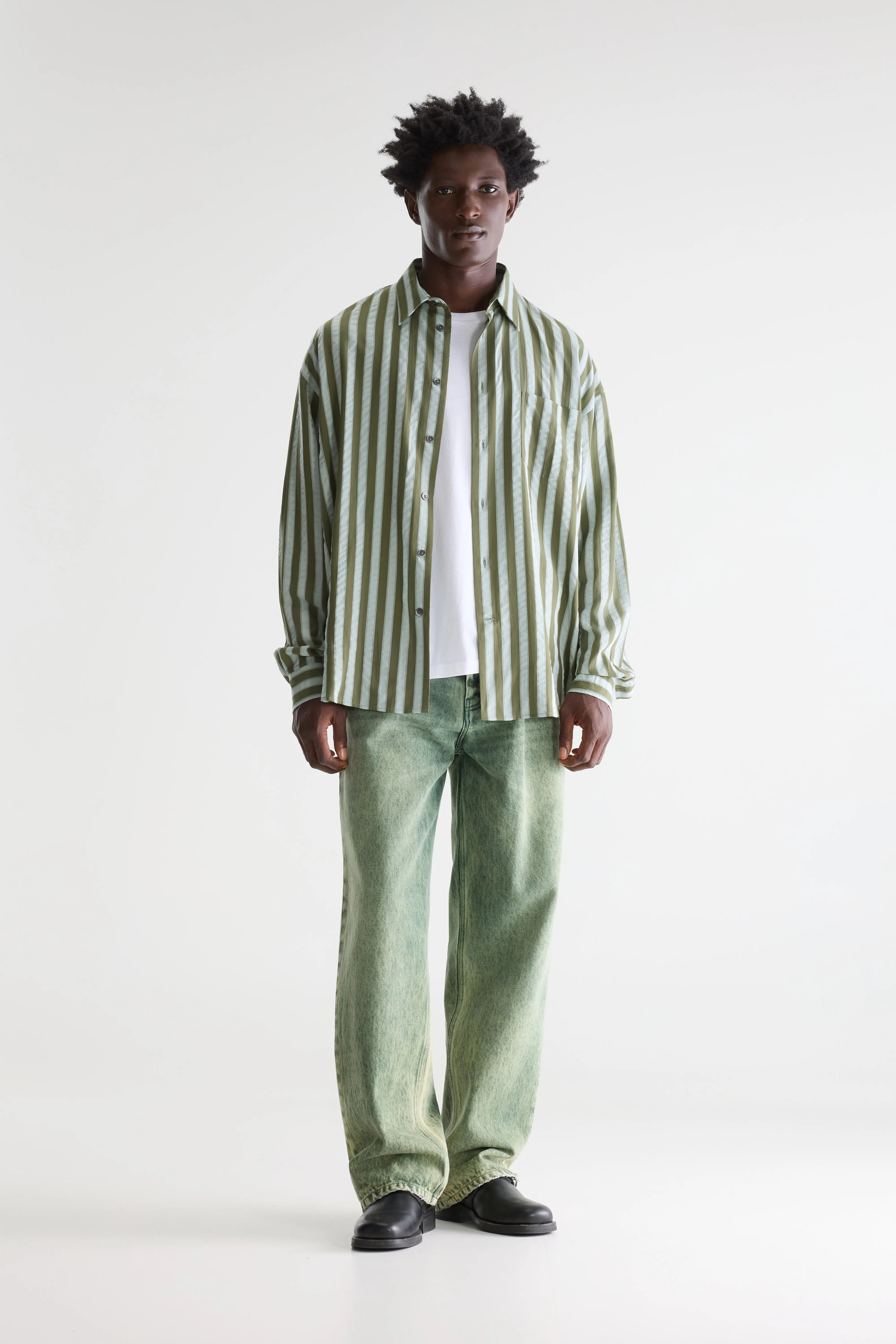 Jops relaxed shirt (261 / M / STRIPE D)