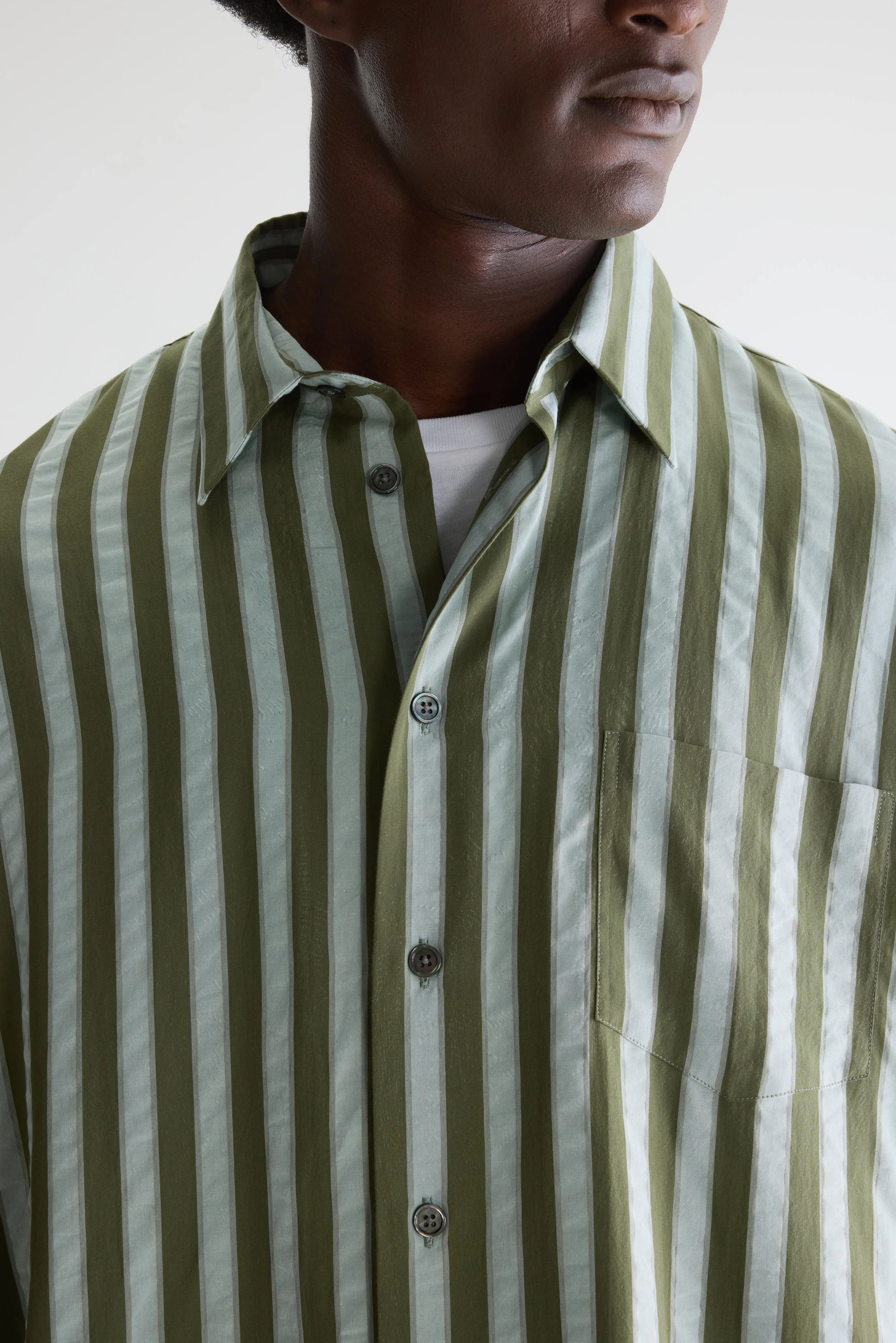 Jops relaxed shirt (261 / M / STRIPE D)