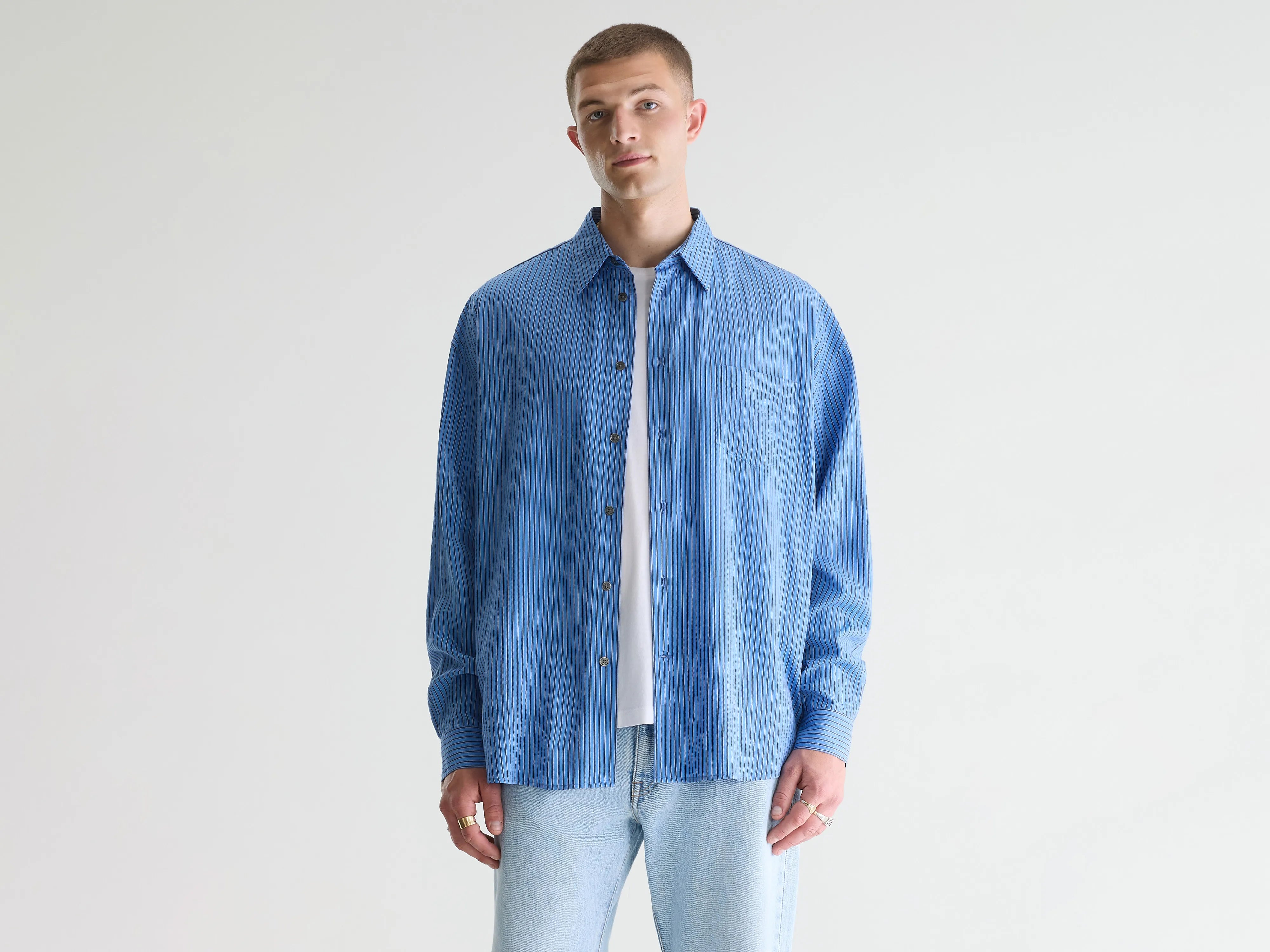 Jops relaxed shirt (261 / M / STRIPE E)