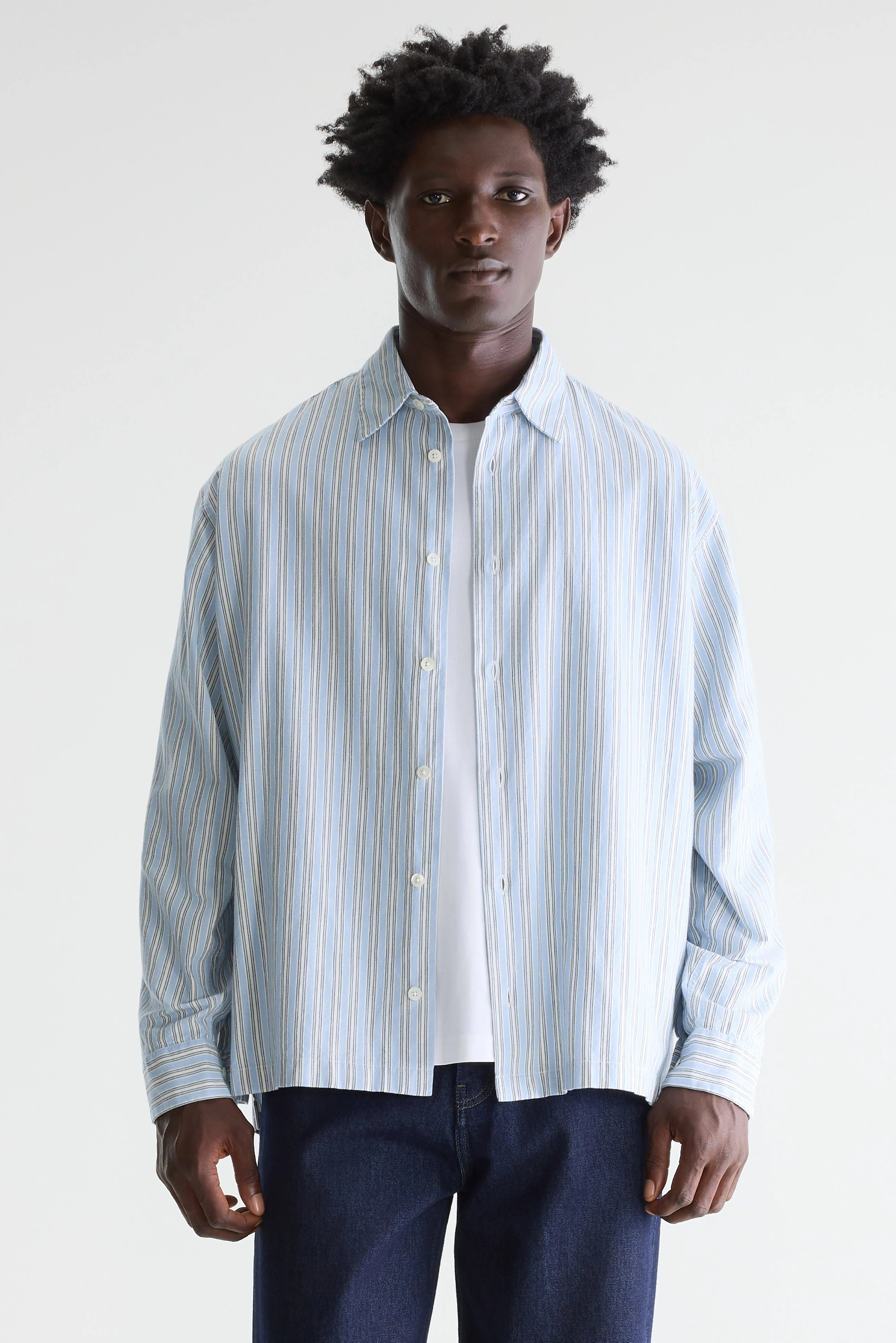 Flip relaxed gestreept hemd (261 / M / STRIPE B)