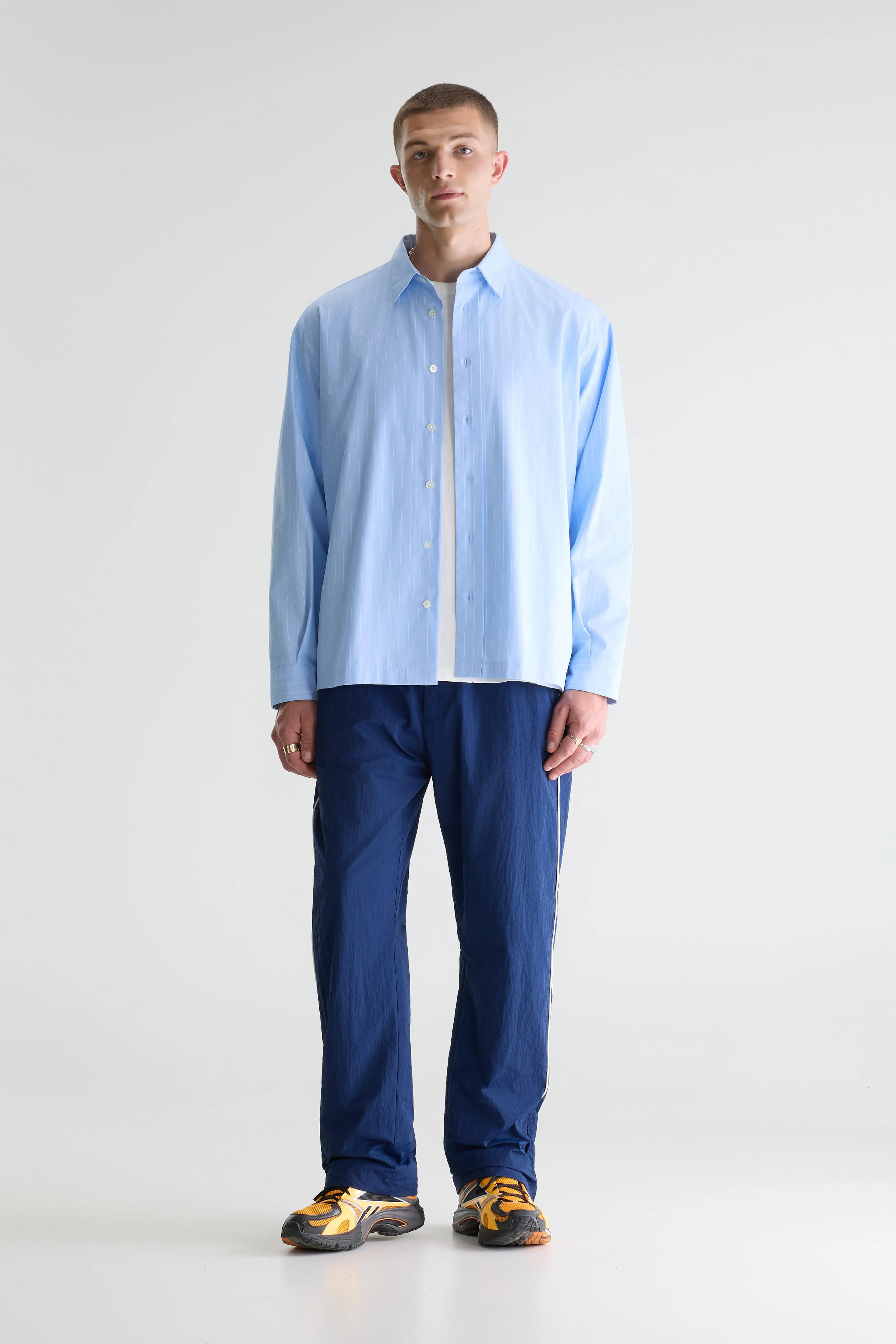 Flippy gestreept popeline hemd (261 / M / STRIPE B)