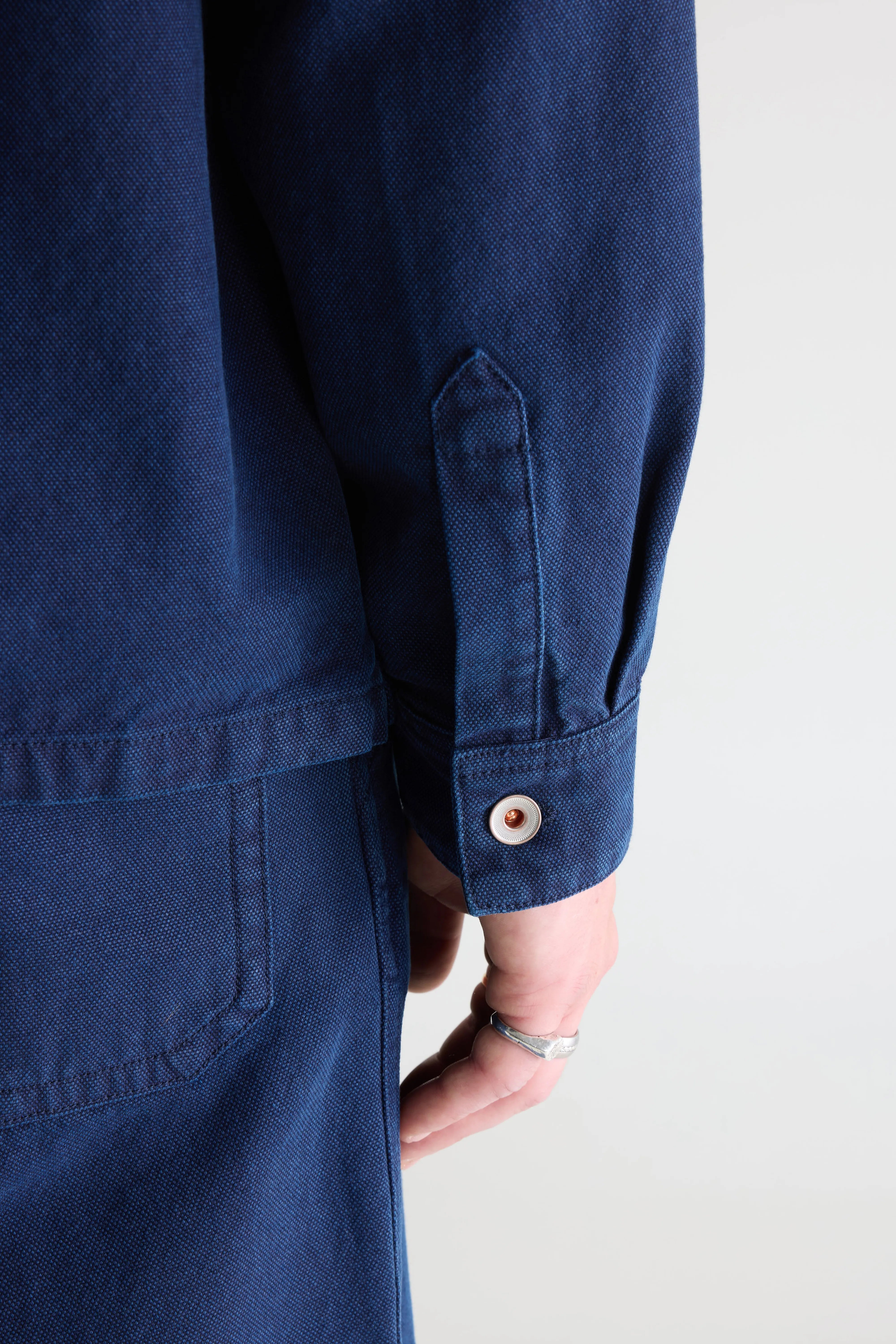 Goney denim overshirt (261 / M / INDIGO)