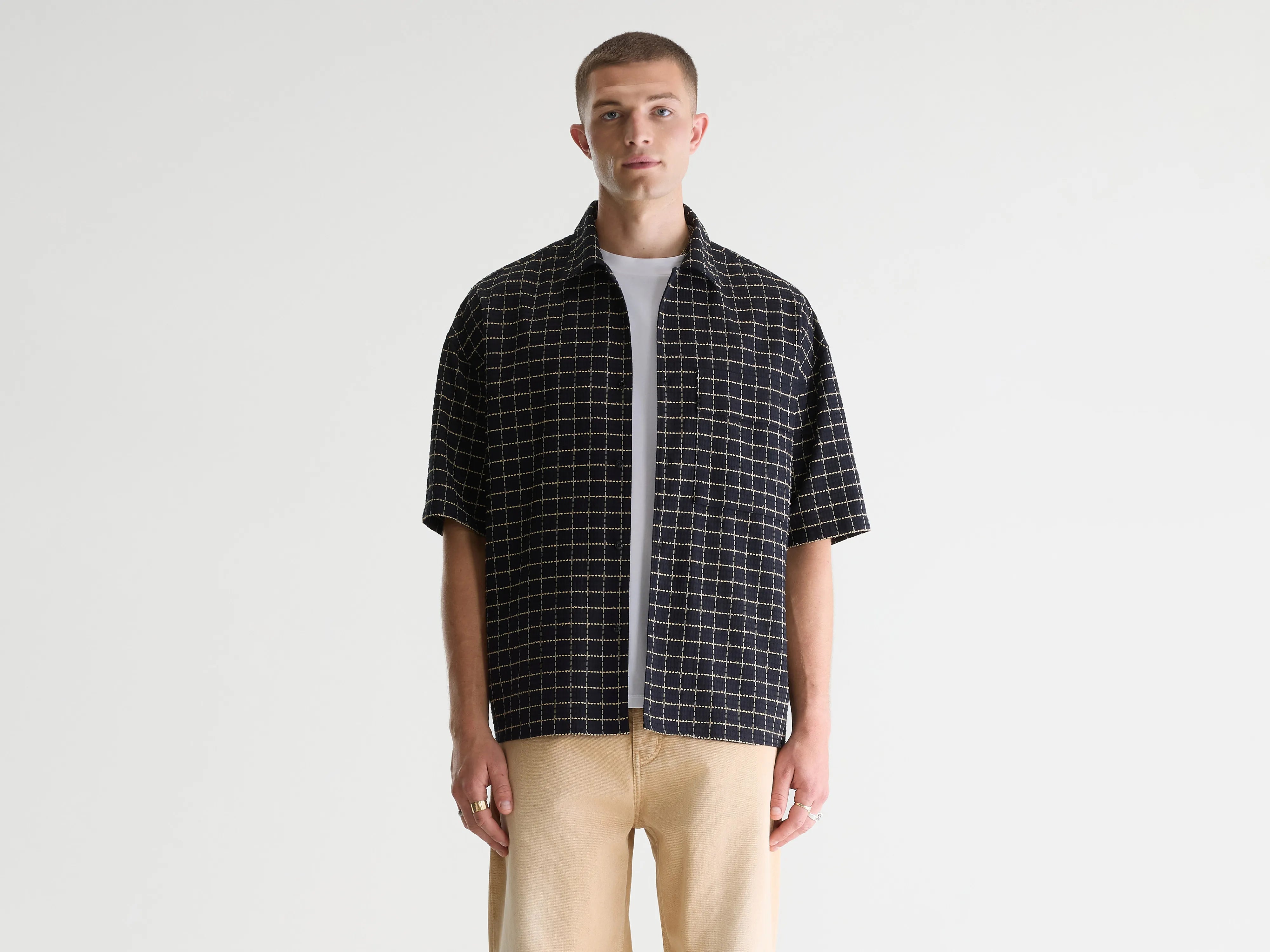 Chemise à manches courtes Prime (261 / M / CHECK A)