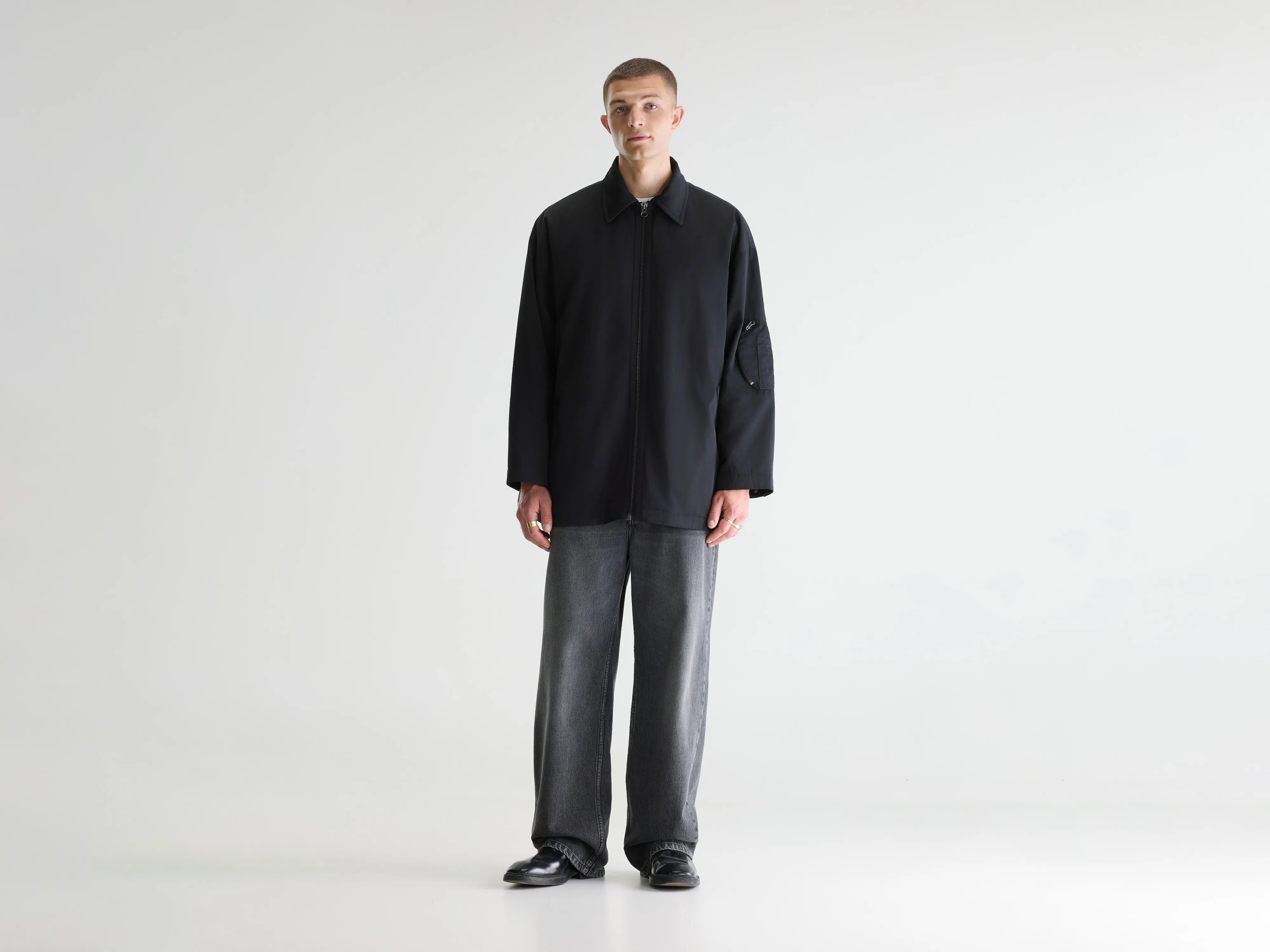 Junip gewatteerde jas (261 / M / BLACK)