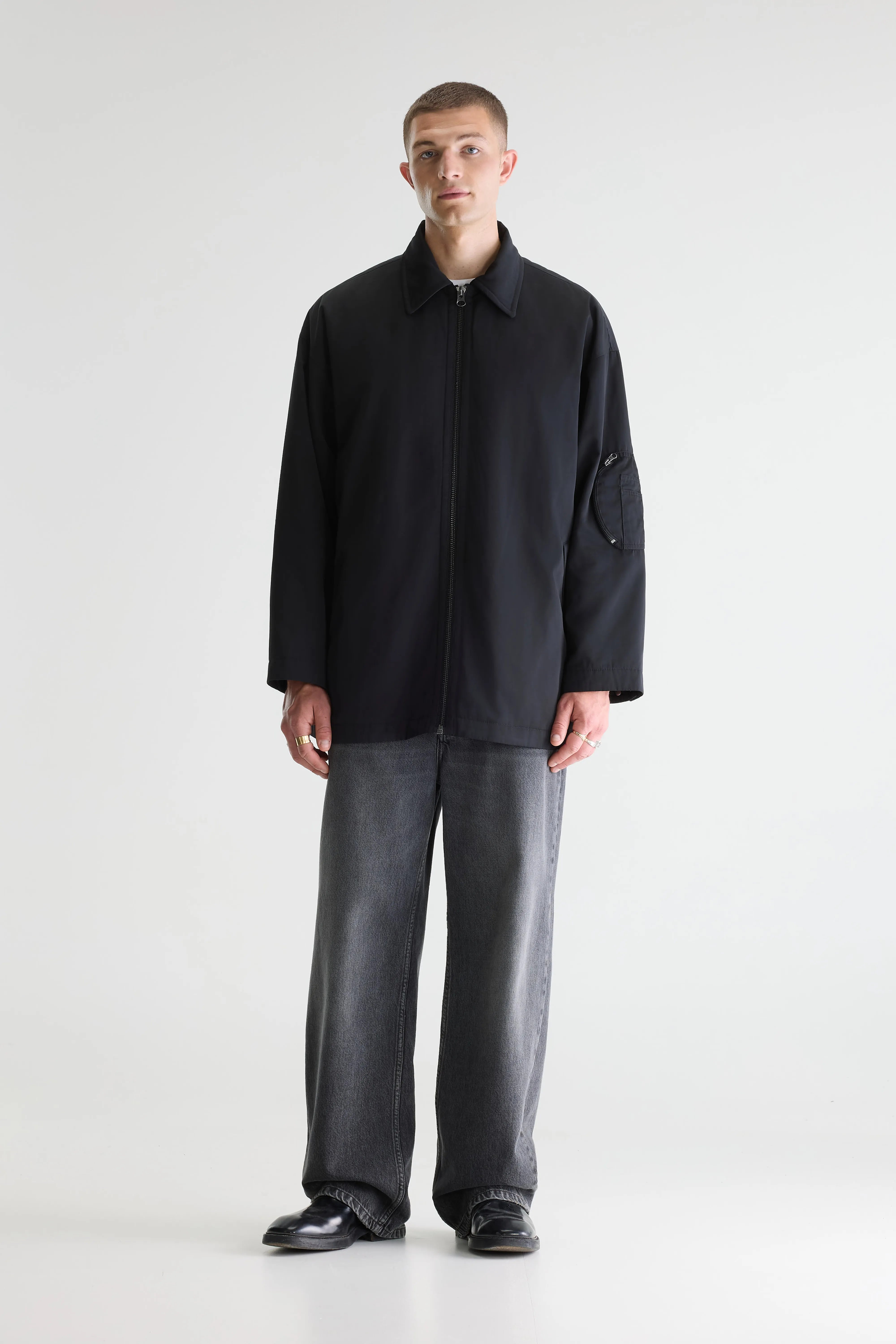 Junip Padded Jacket - Black For Men | Bellerose