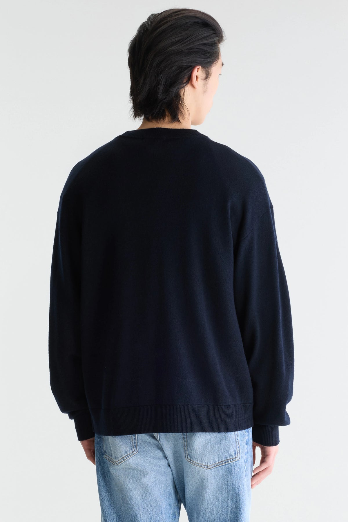 Siamo crewneck sweater (262 / M / NAVY)