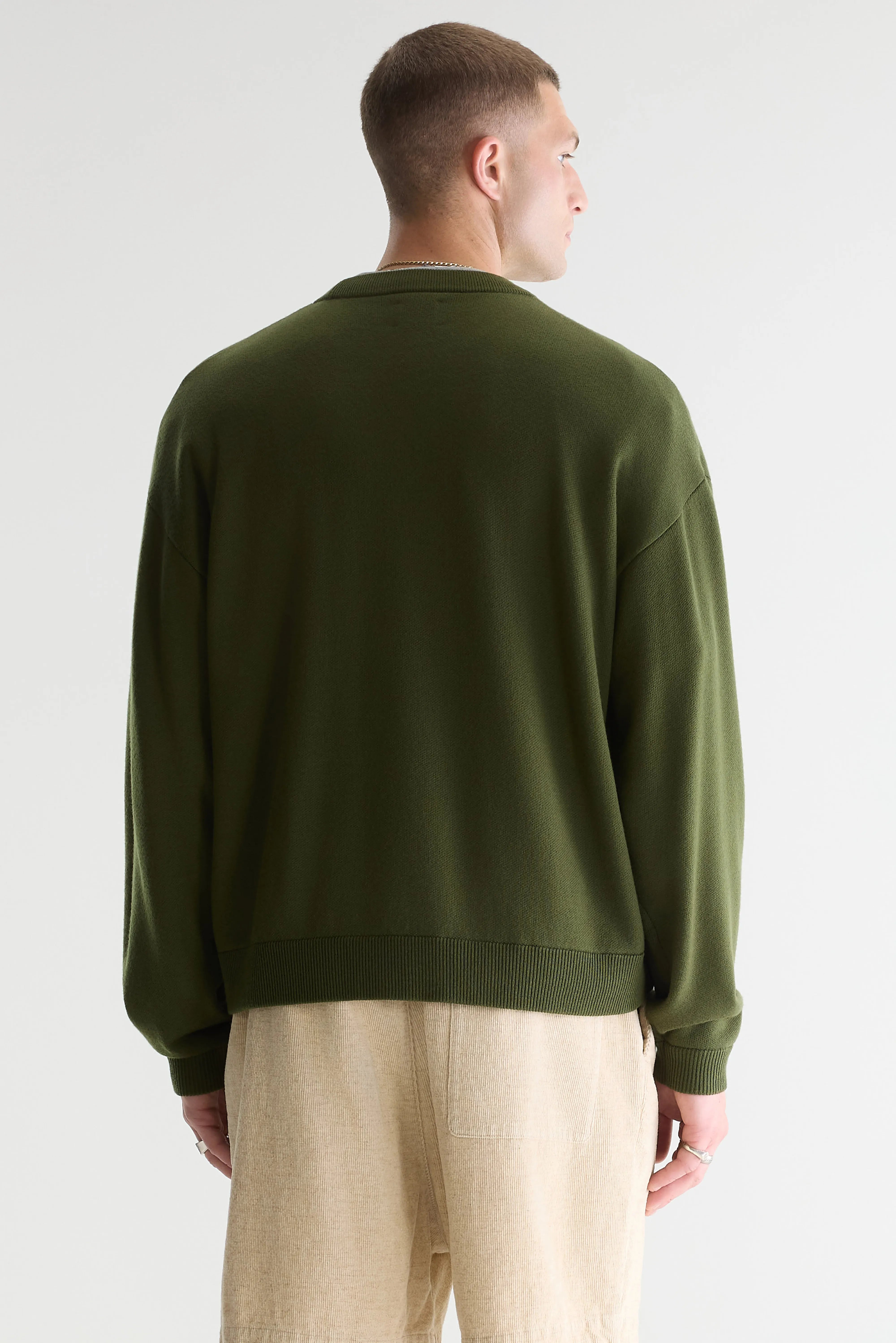 Pull col rond Siamo (261 / M / MILITARY)