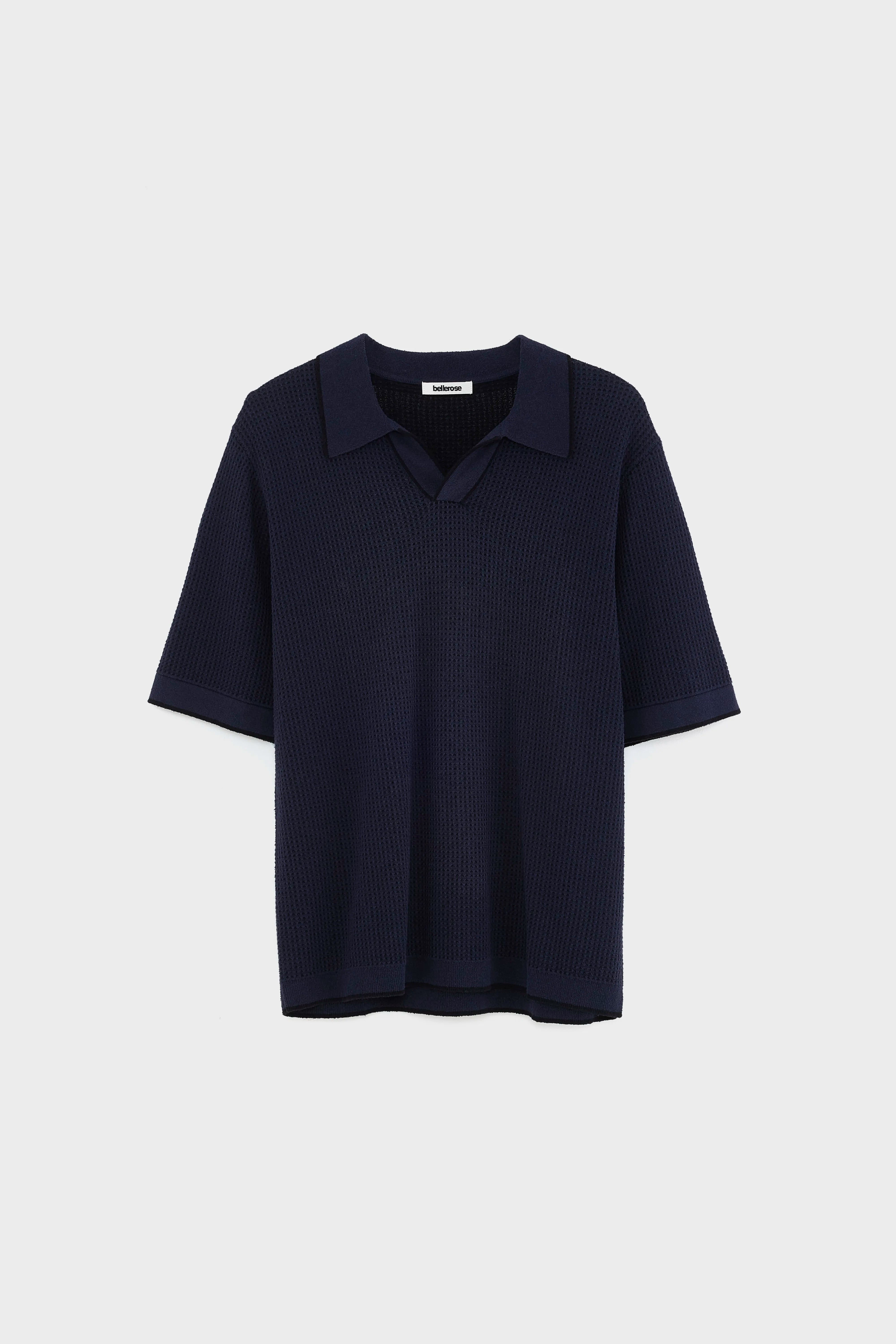 Adoko waffle knit polo (261 / M / PARKER)