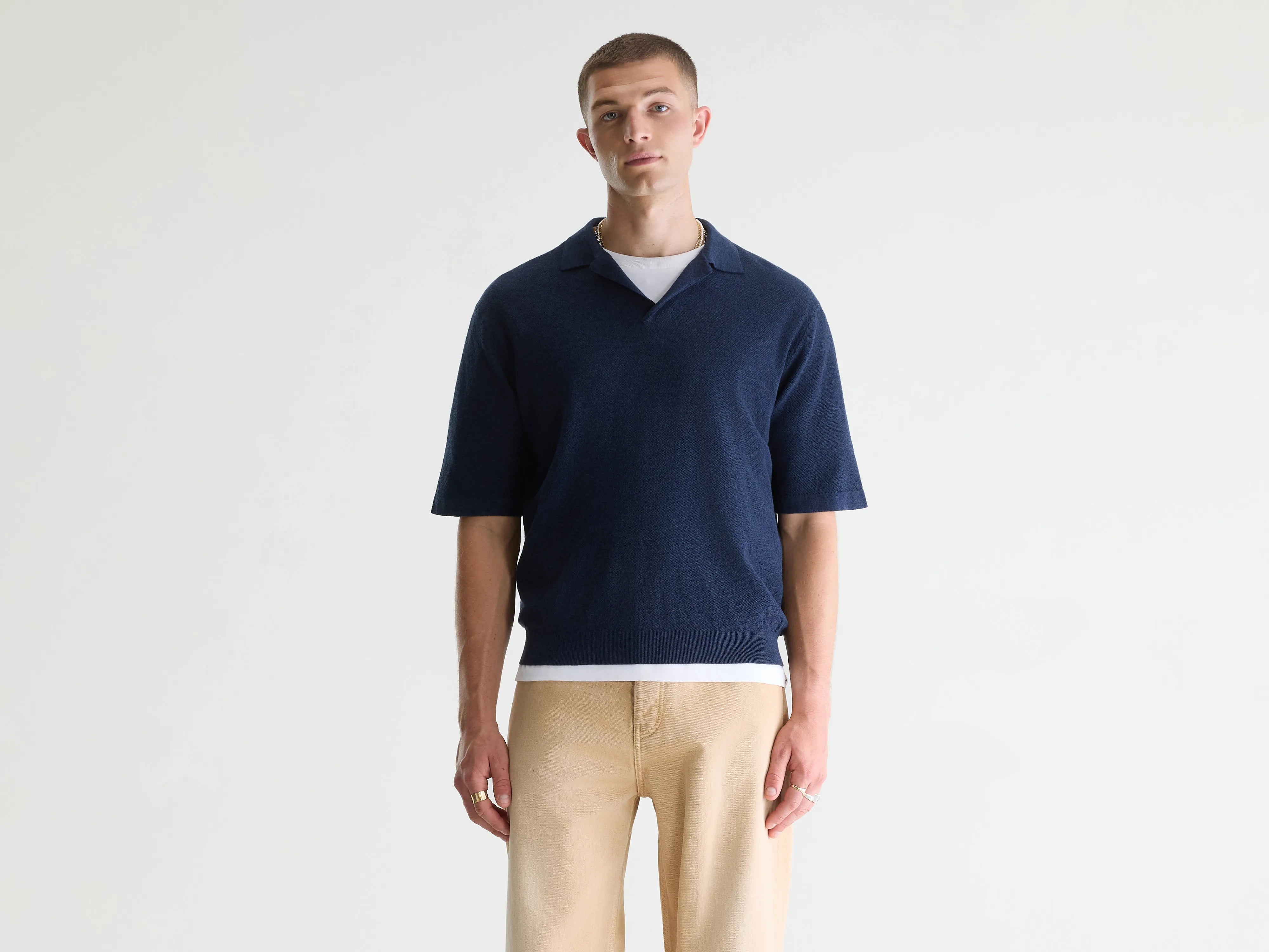 Alosh relaxte polosweater (261 / M / ODYSEE)