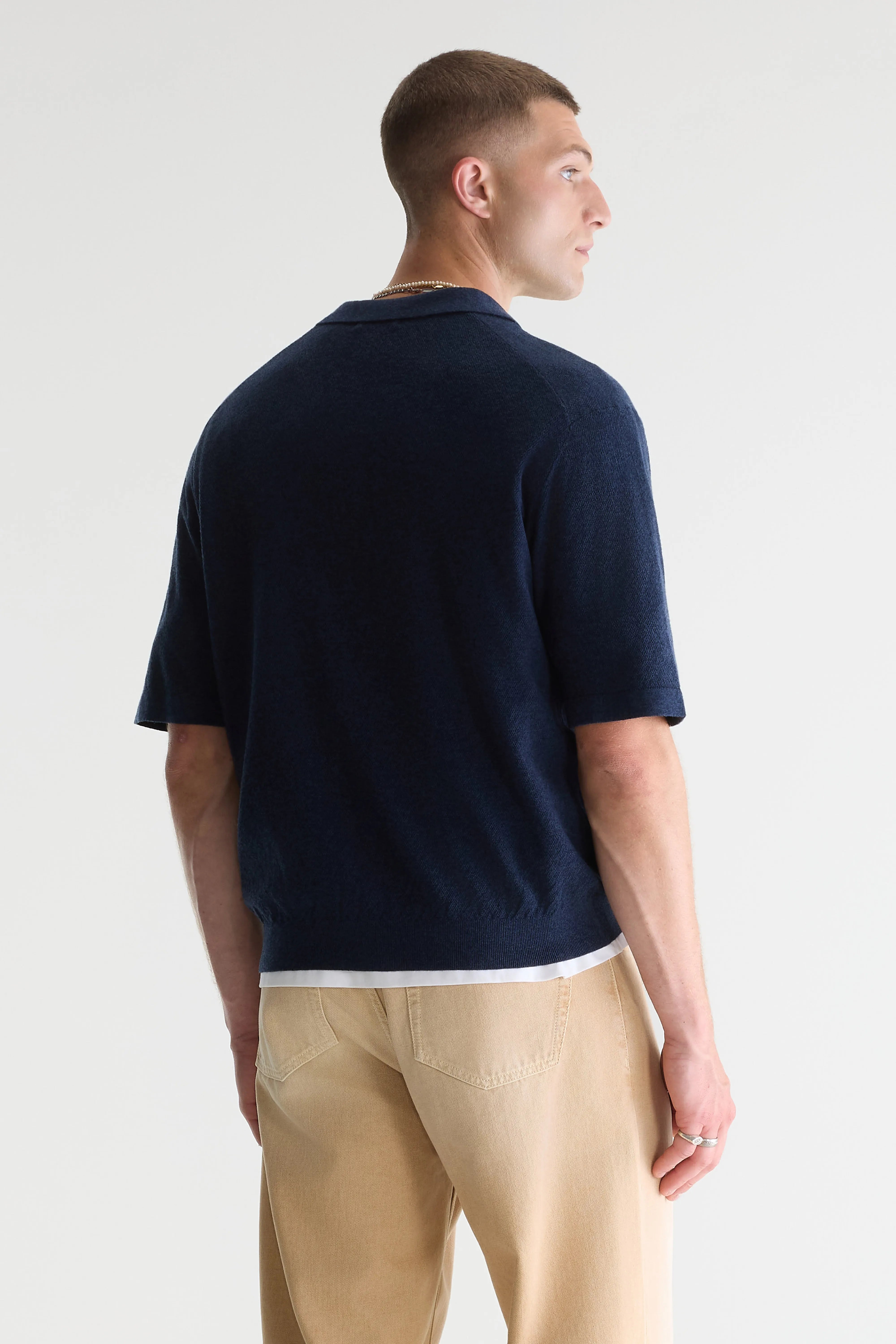 Alosh relaxte polosweater (261 / M / ODYSEE)