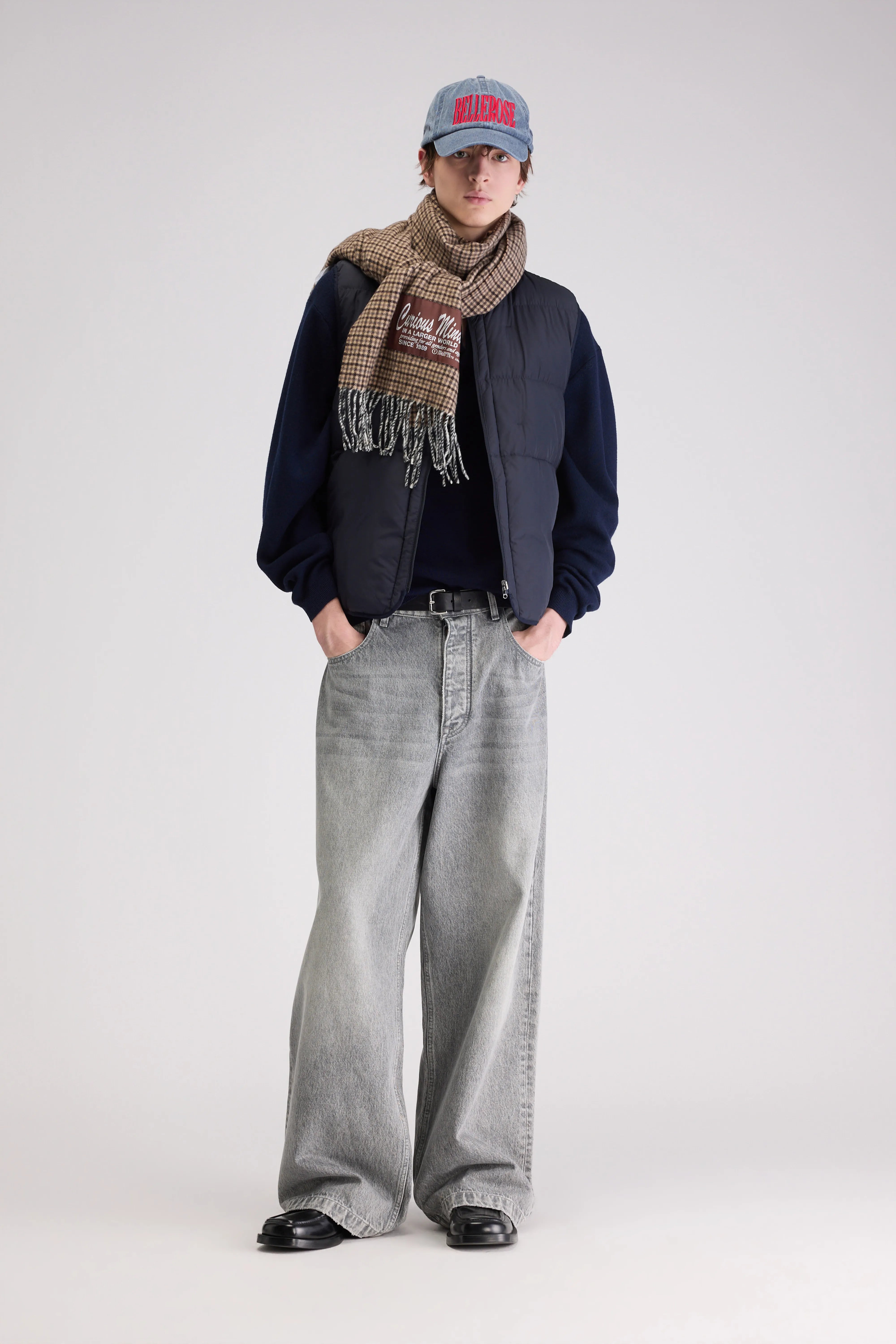 Denim N. 02 loose jeans (262 / M / USED GREY)