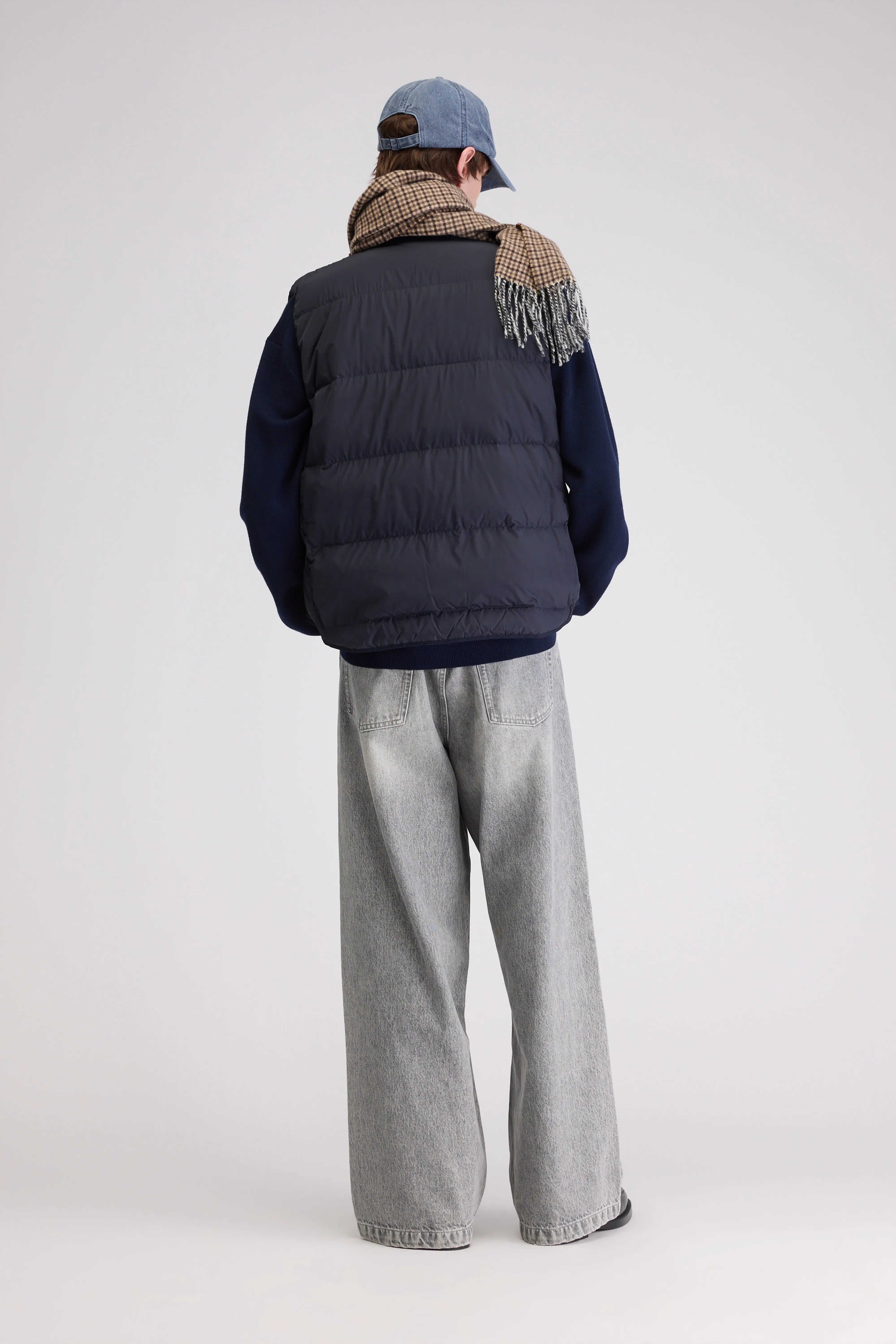Denim N. 02 loose jeans (262 / M / USED GREY)