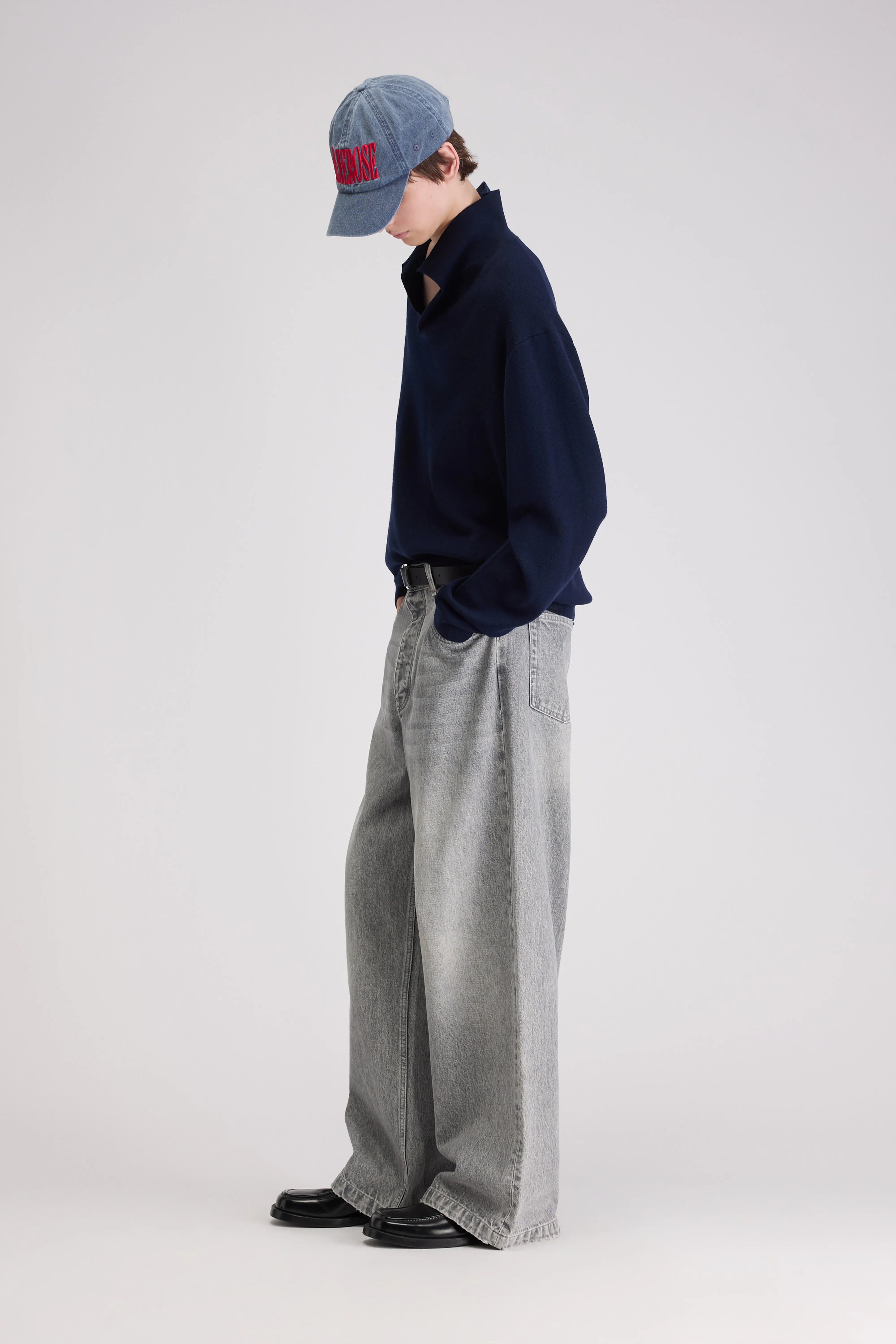 Denim N. 02 loose jeans (262 / M / USED GREY)