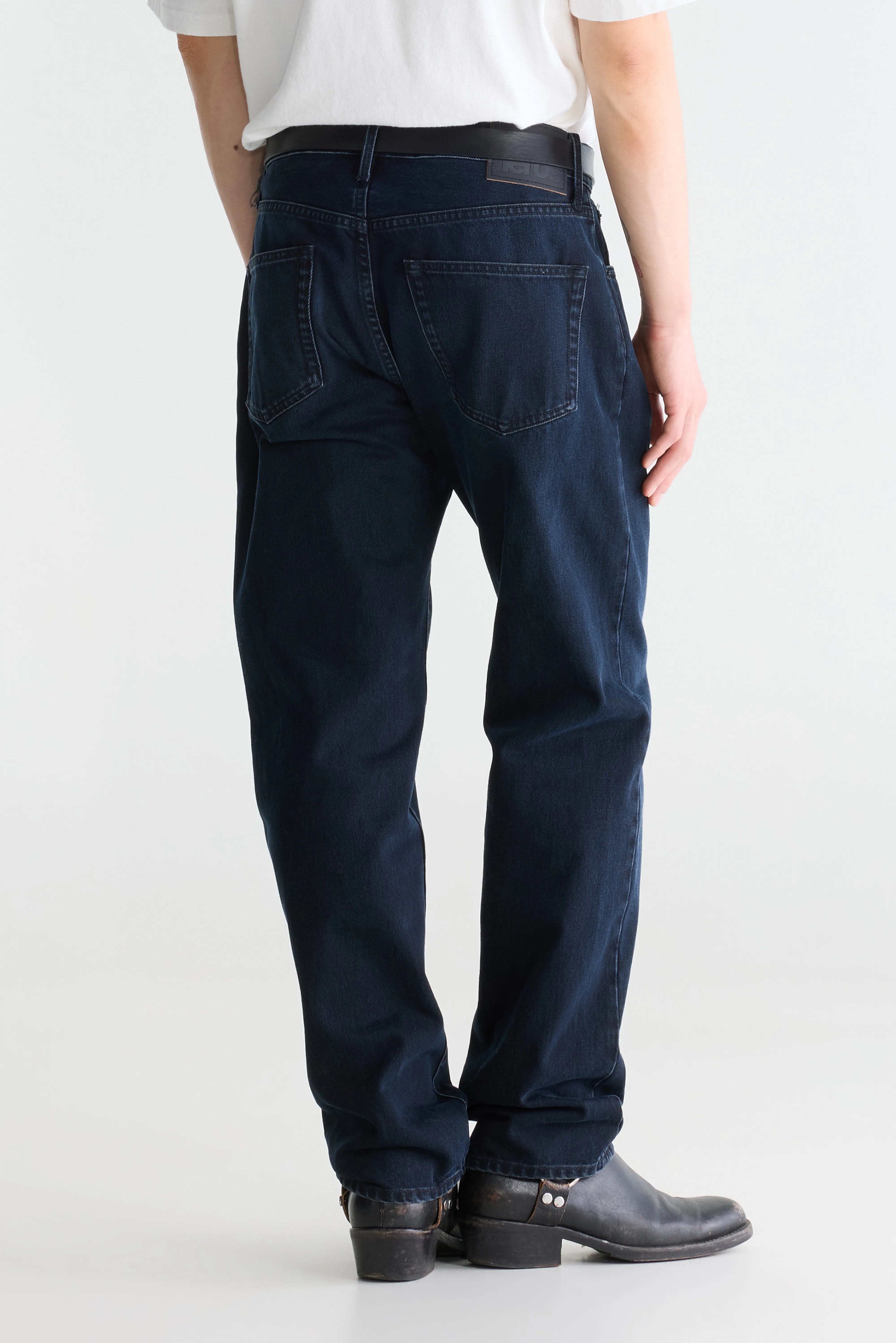 Denim N. 01 loose jeans (262 / M / BK BLUE RINSE)
