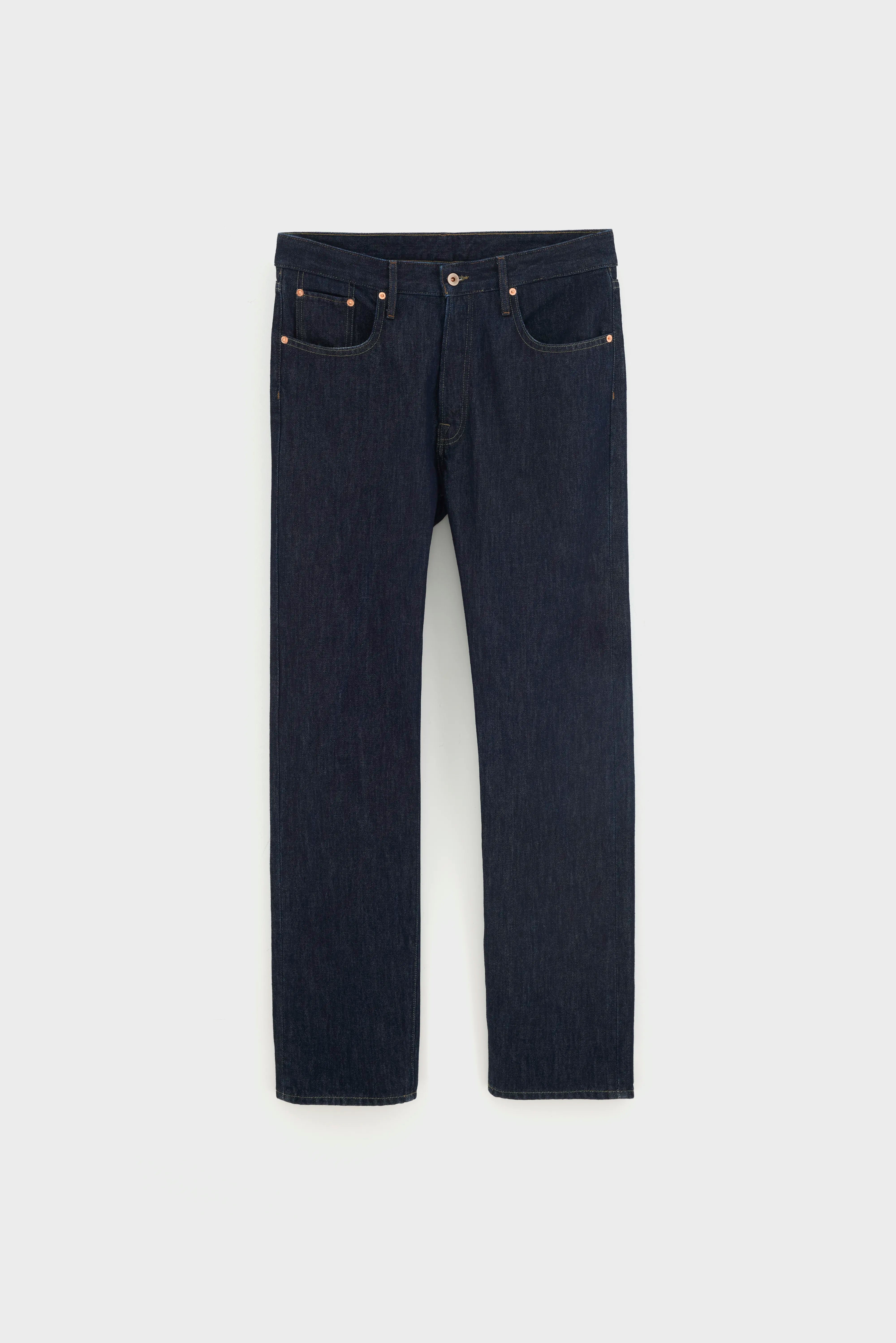 Denim N. 01 loose jeans (262 / M / BK BLUE RINSE)