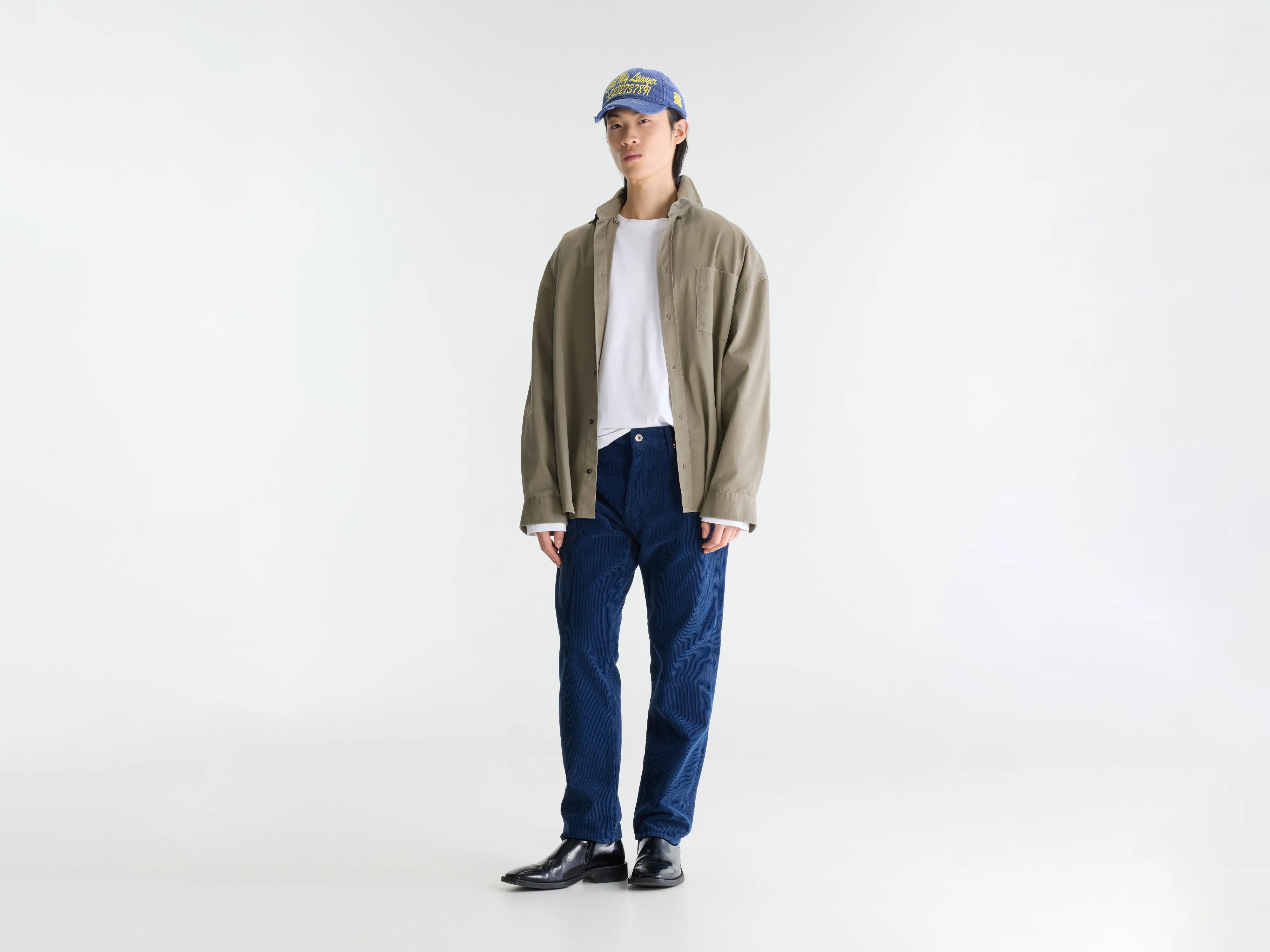 Percy loose trousers (262 / M / REGAL BLUE)