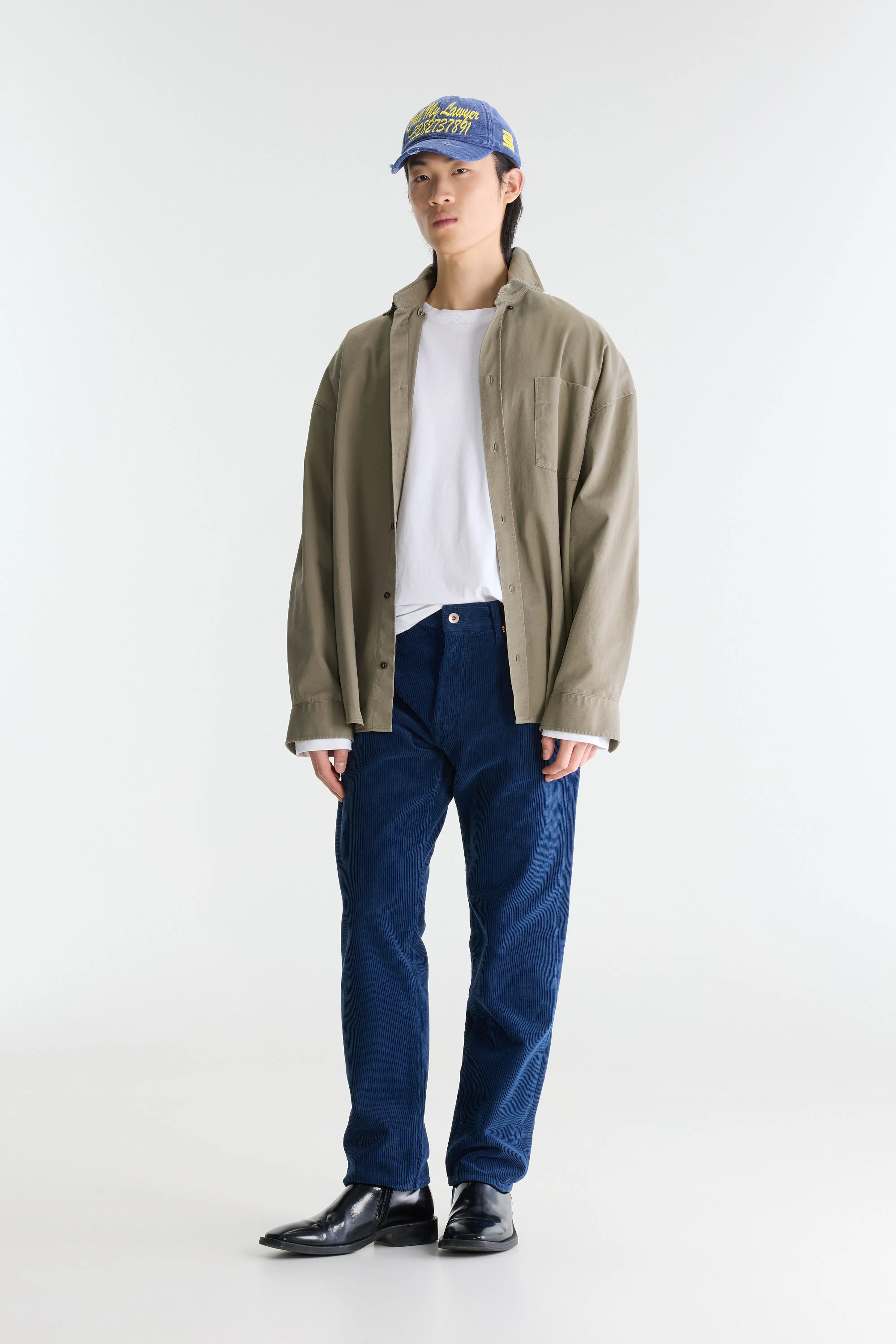 Percy loose trousers (262 / M / REGAL BLUE)