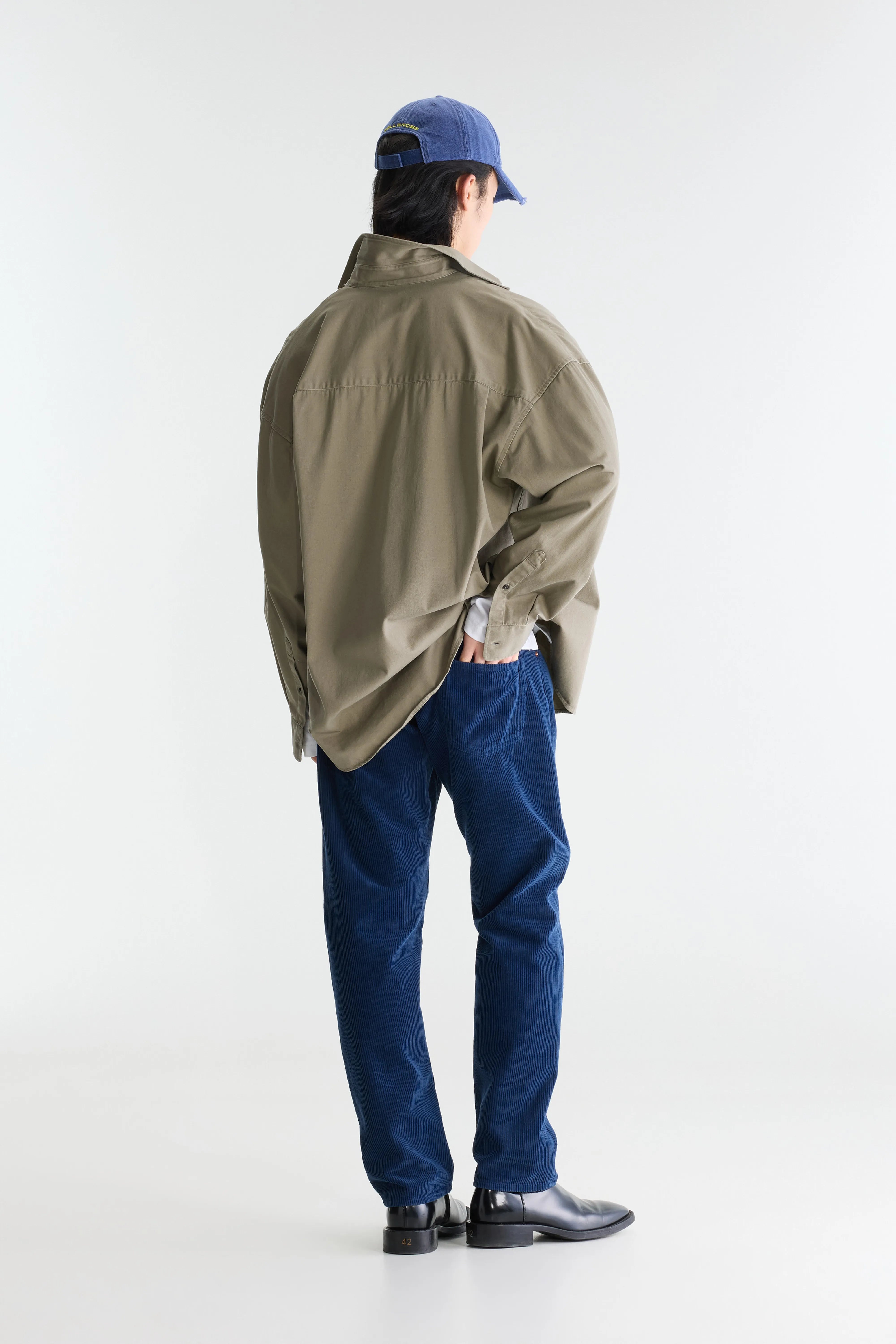 Percy loose trousers (262 / M / REGAL BLUE)