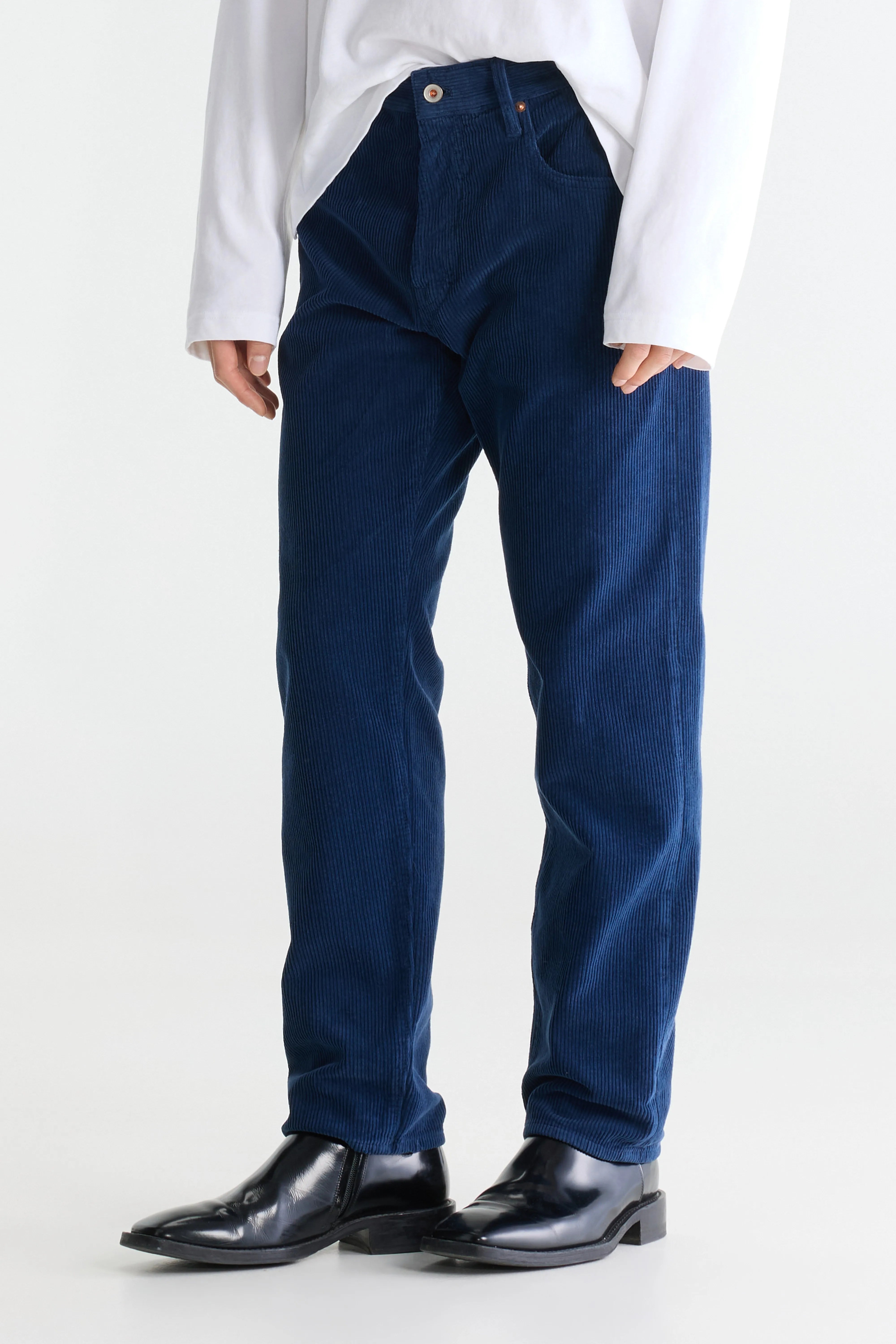 Percy loose trousers (262 / M / REGAL BLUE)