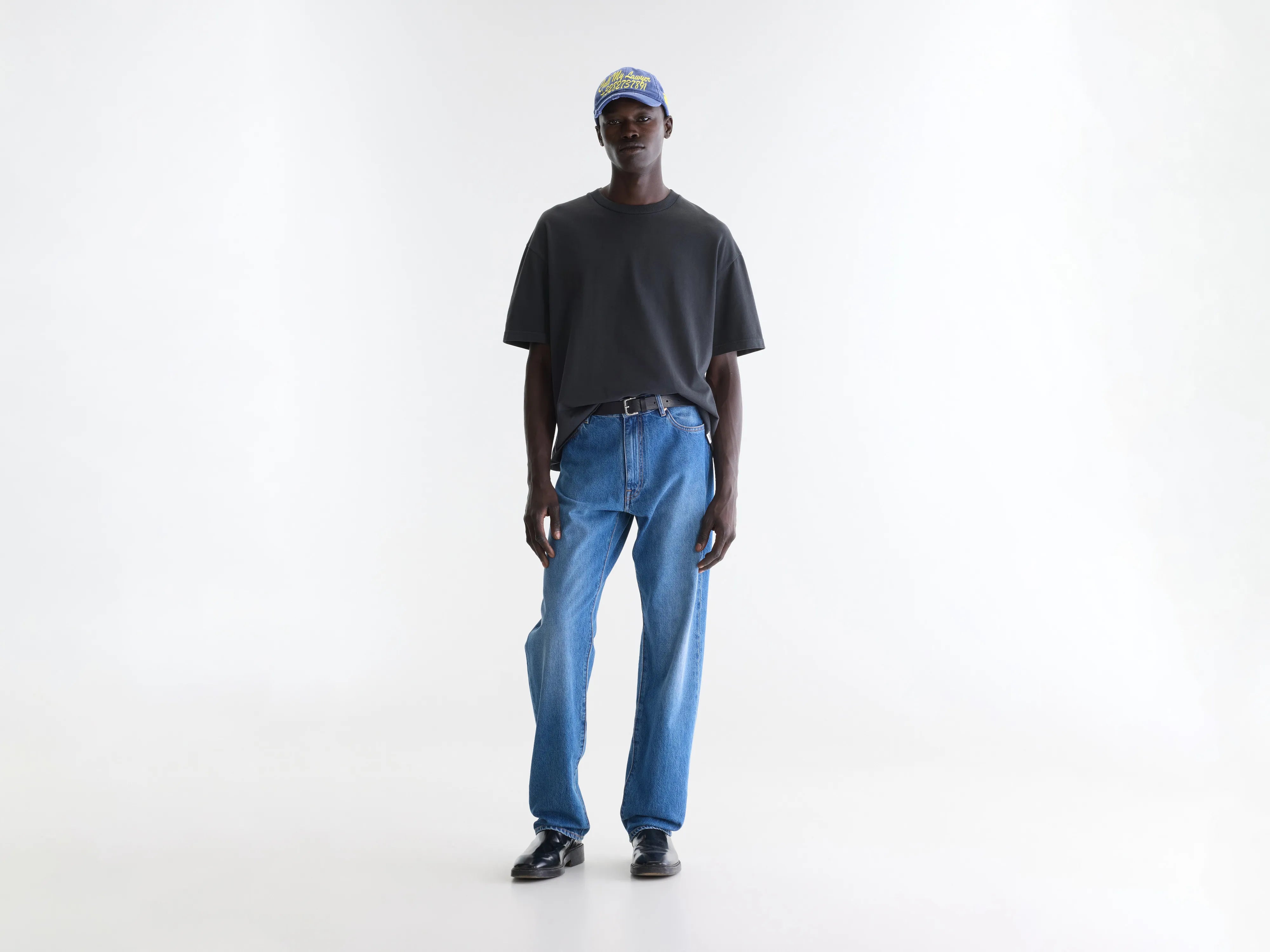 Denim N. 09 relaxed jeans (262 / M / MD BLUE MARBLE)