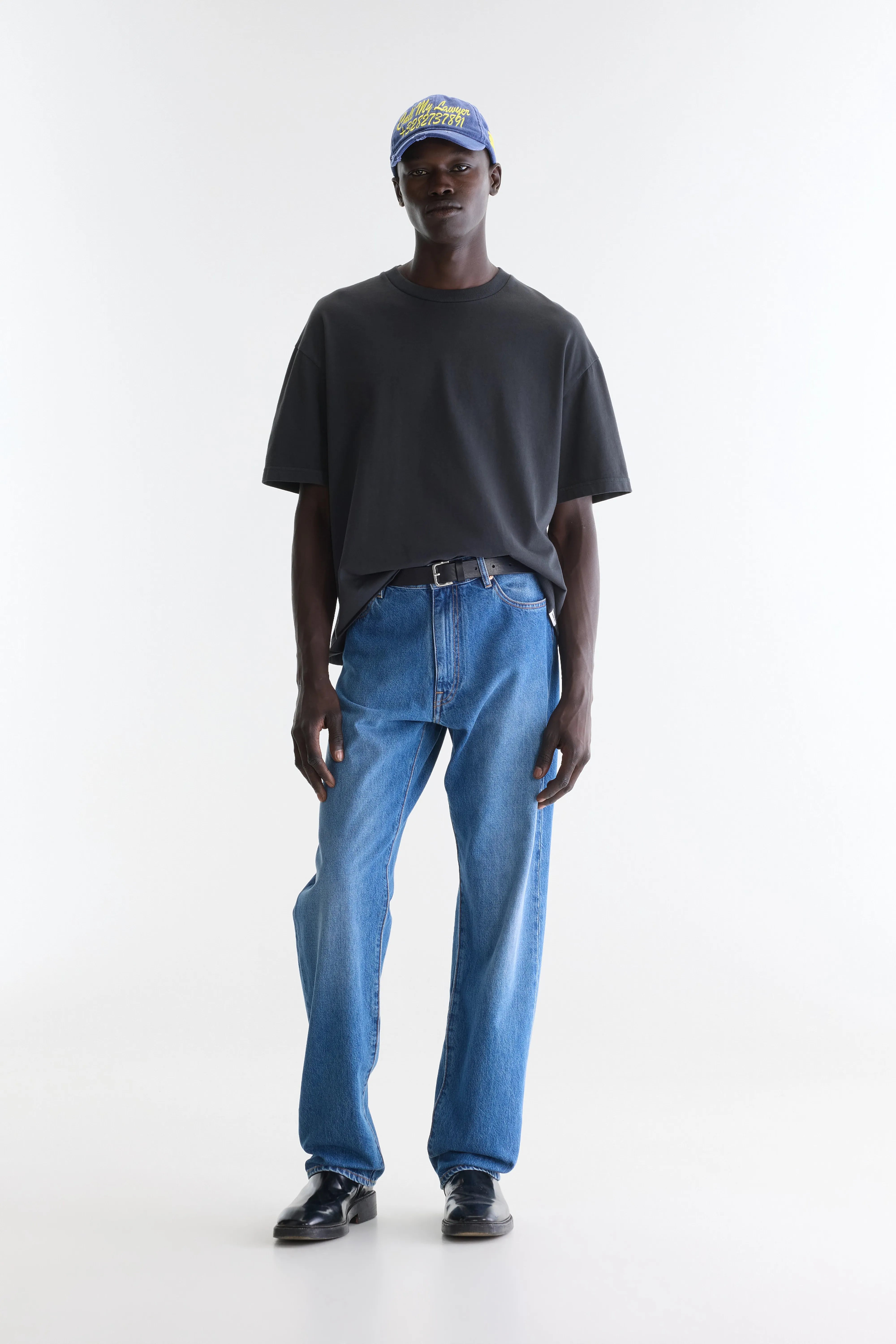 Denim N. 09 relaxed jeans (262 / M / MD BLUE MARBLE)
