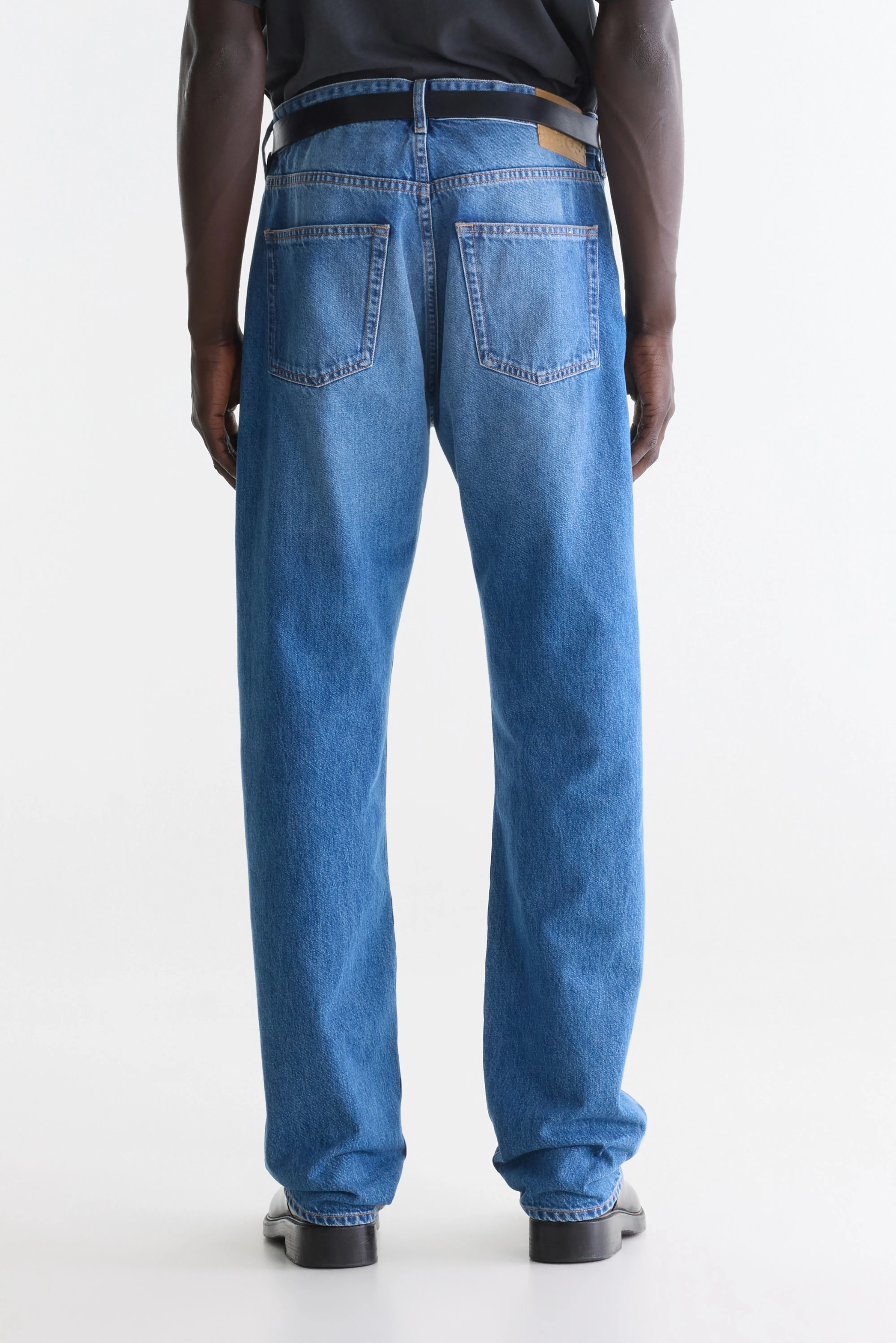 Denim N. 09 relaxed jeans (262 / M / MD BLUE MARBLE)