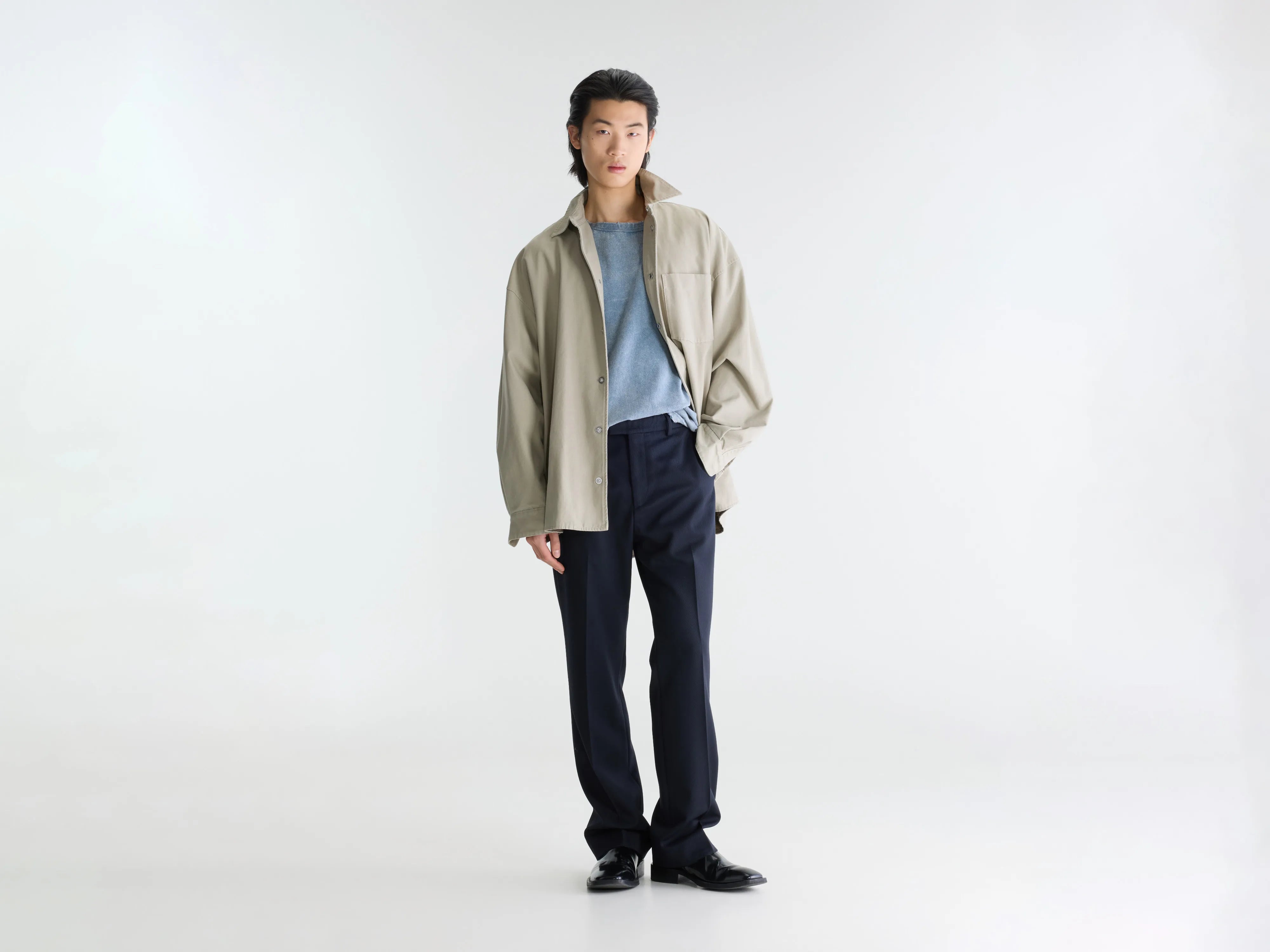 Jars classic trousers (262 / M / DARK NAVY)